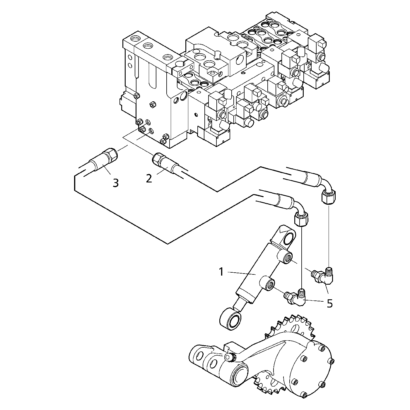 фотография Гидравлический шланг 5193184 от интернет-магазина sp.parts