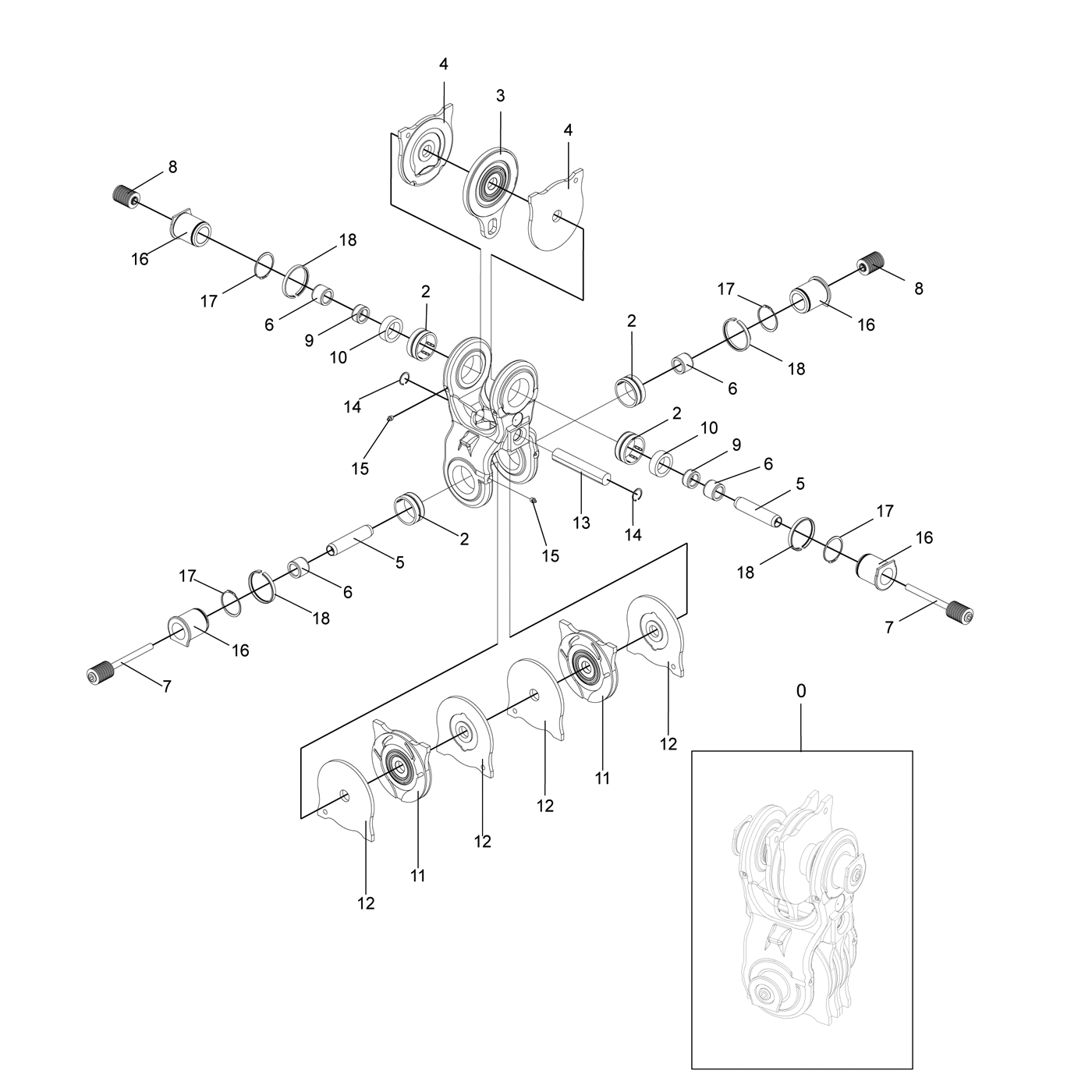 фотография Тормозная накладка 5064067 от интернет-магазина sp.parts