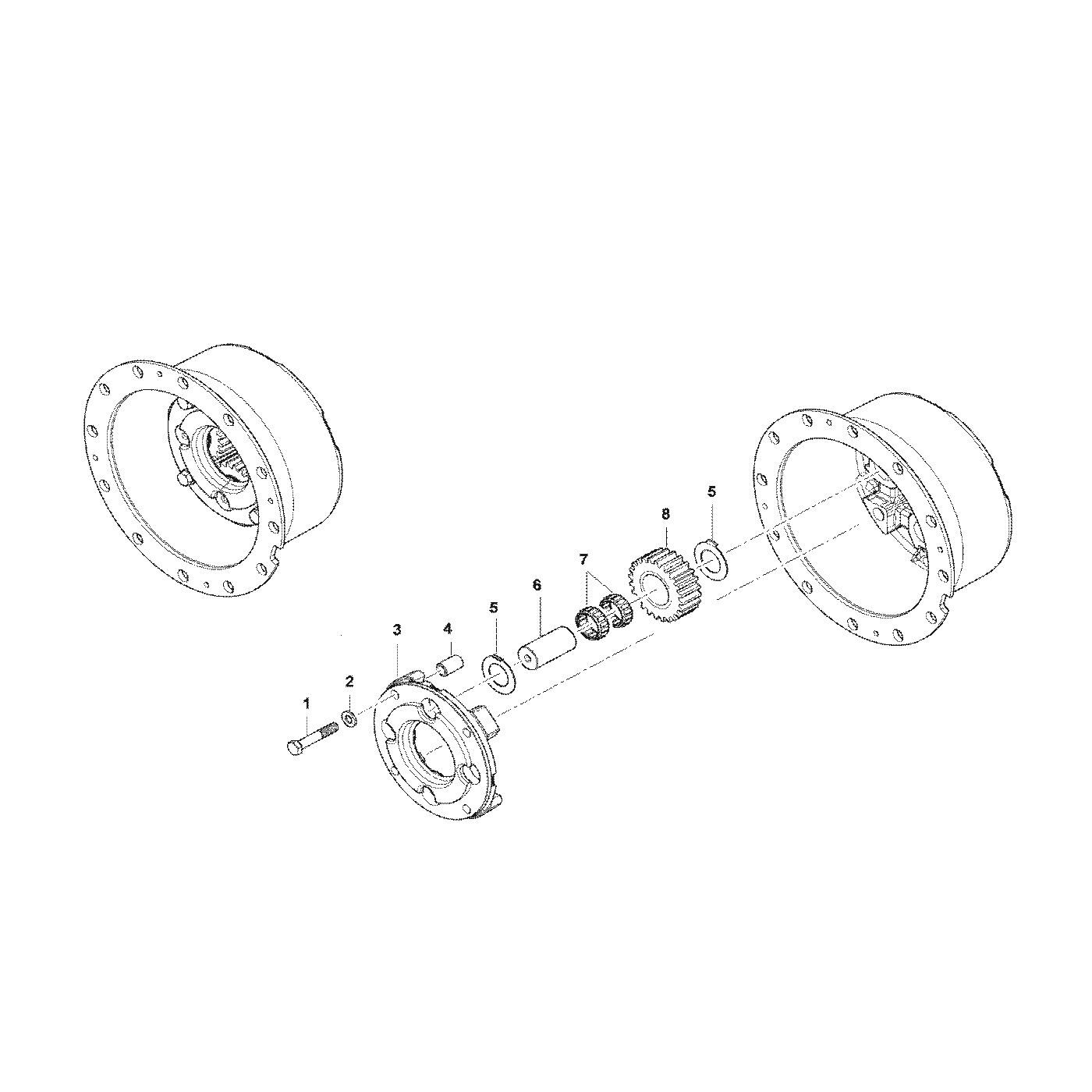 фотография Сателлит планетарной передачи 5037774 от интернет-магазина sp.parts