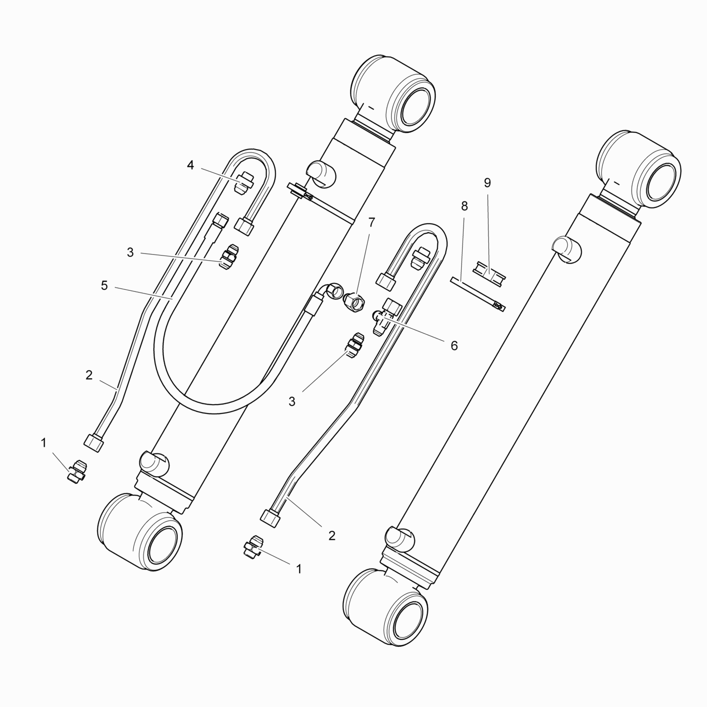 фотография Гидравлическая трубка 5080006 от интернет-магазина sp.parts