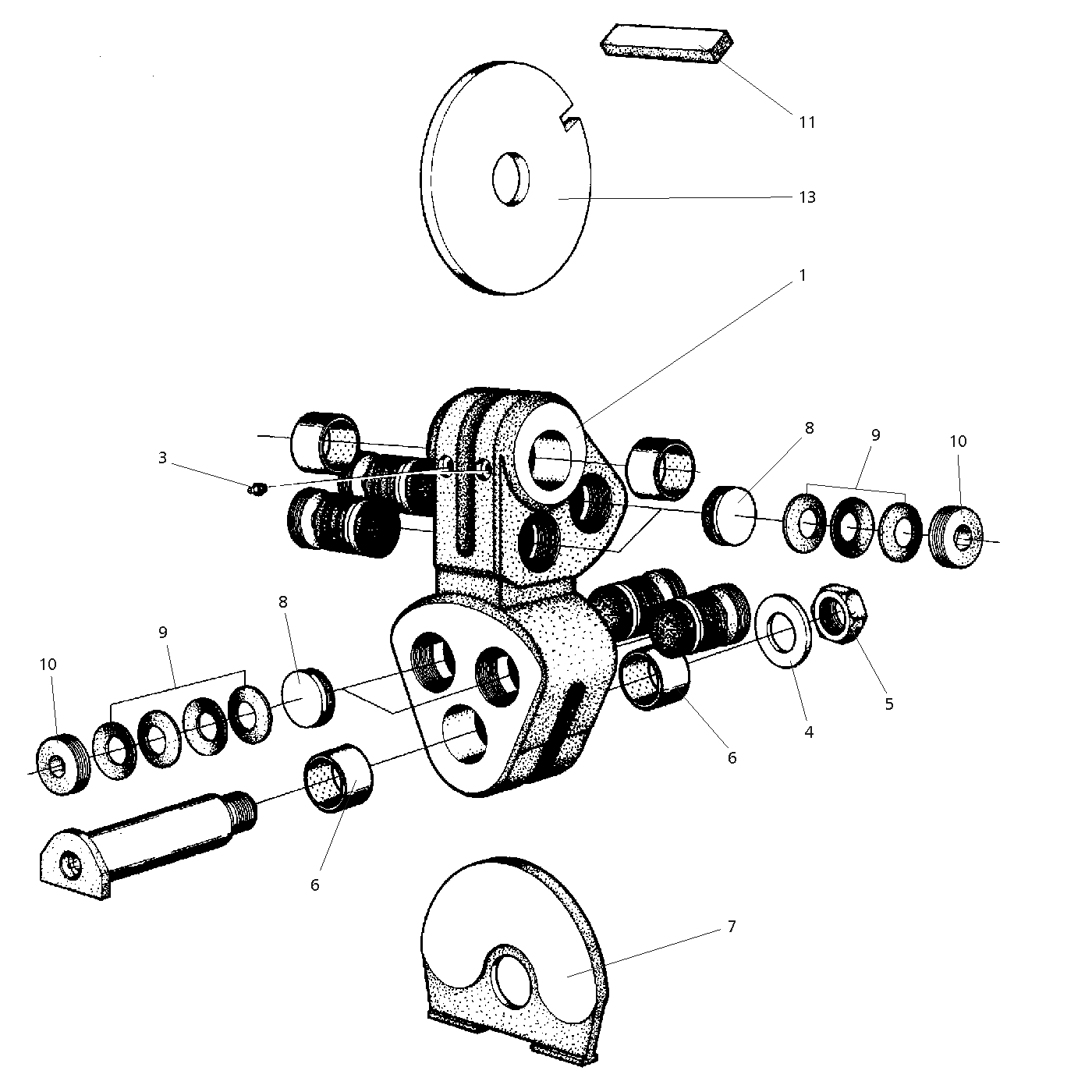 фотография Демпфер поворота 5037004 от интернет-магазина sp.parts