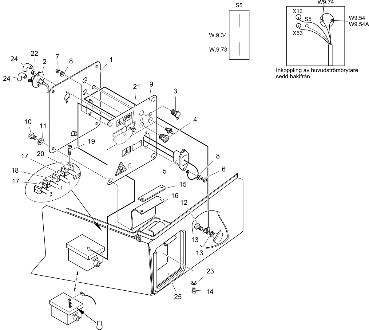 фотография Выключатель 5078726 от интернет-магазина sp.parts