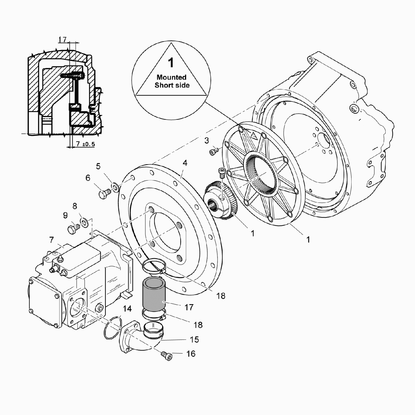 фотография Гидравлический насос 5193795 от интернет-магазина sp.parts