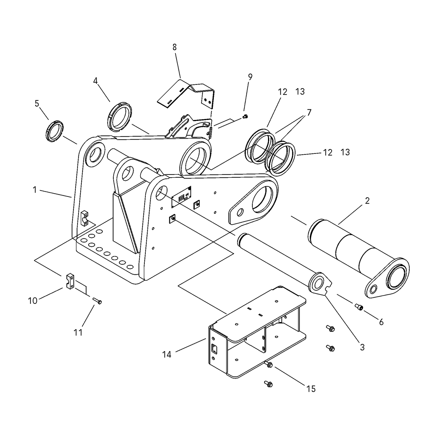 фотография Основание подъемного крана 4660002 от интернет-магазина sp.parts