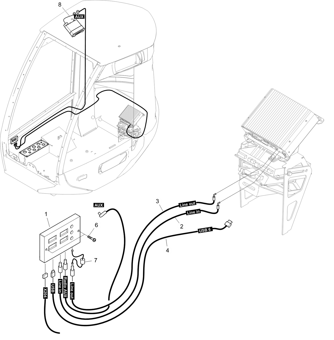 фотография Проводка 5285102 от интернет-магазина sp.parts