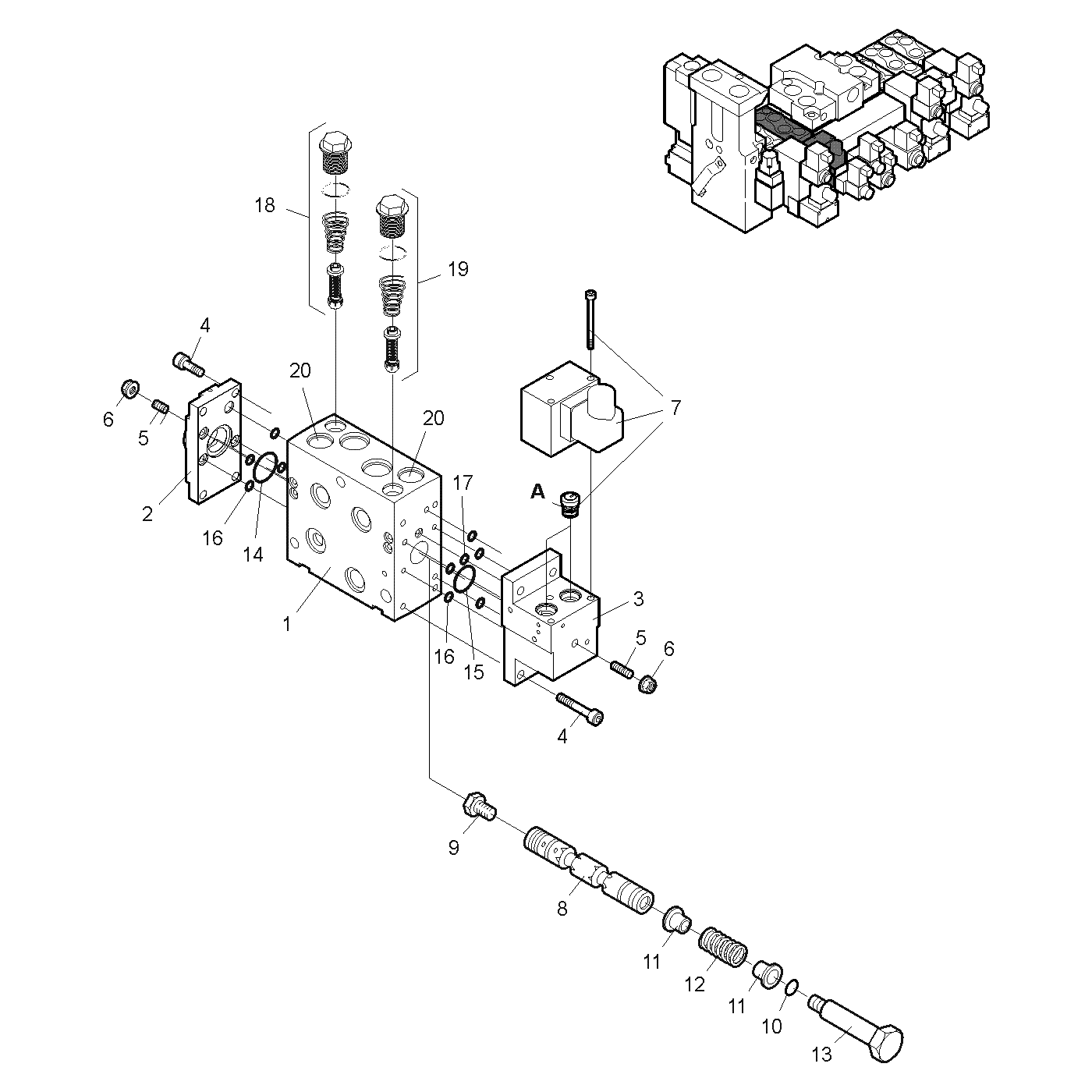 фотография Секция клапана 5071951 от интернет-магазина sp.parts