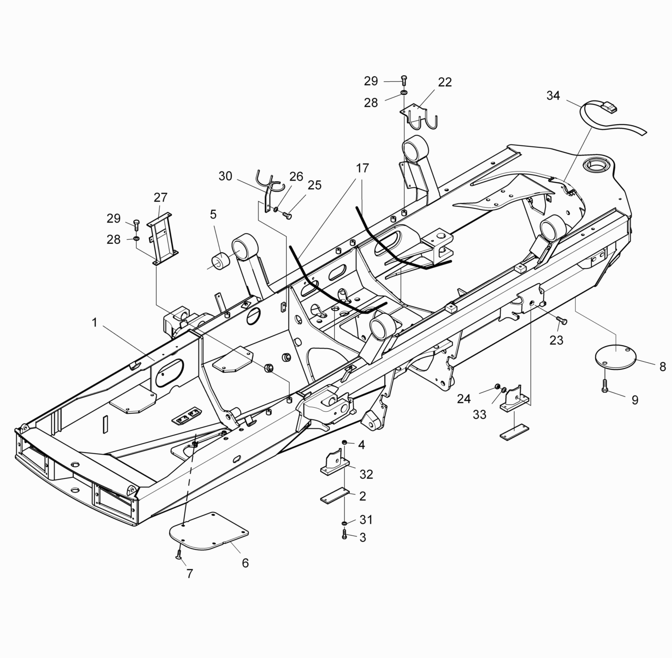 фотография Болт 5018222 от интернет-магазина sp.parts