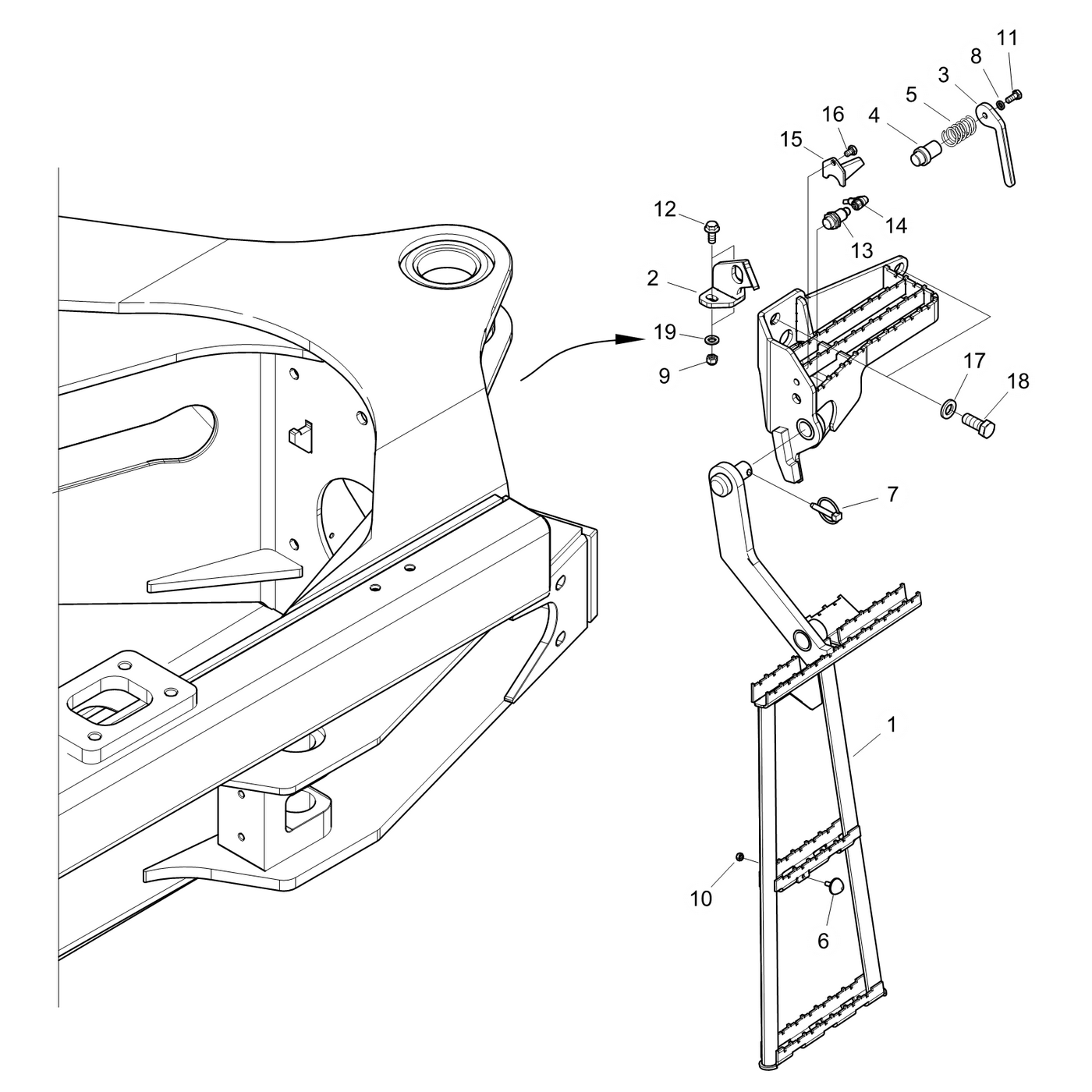 фотография Рычаг 5277108 от интернет-магазина sp.parts