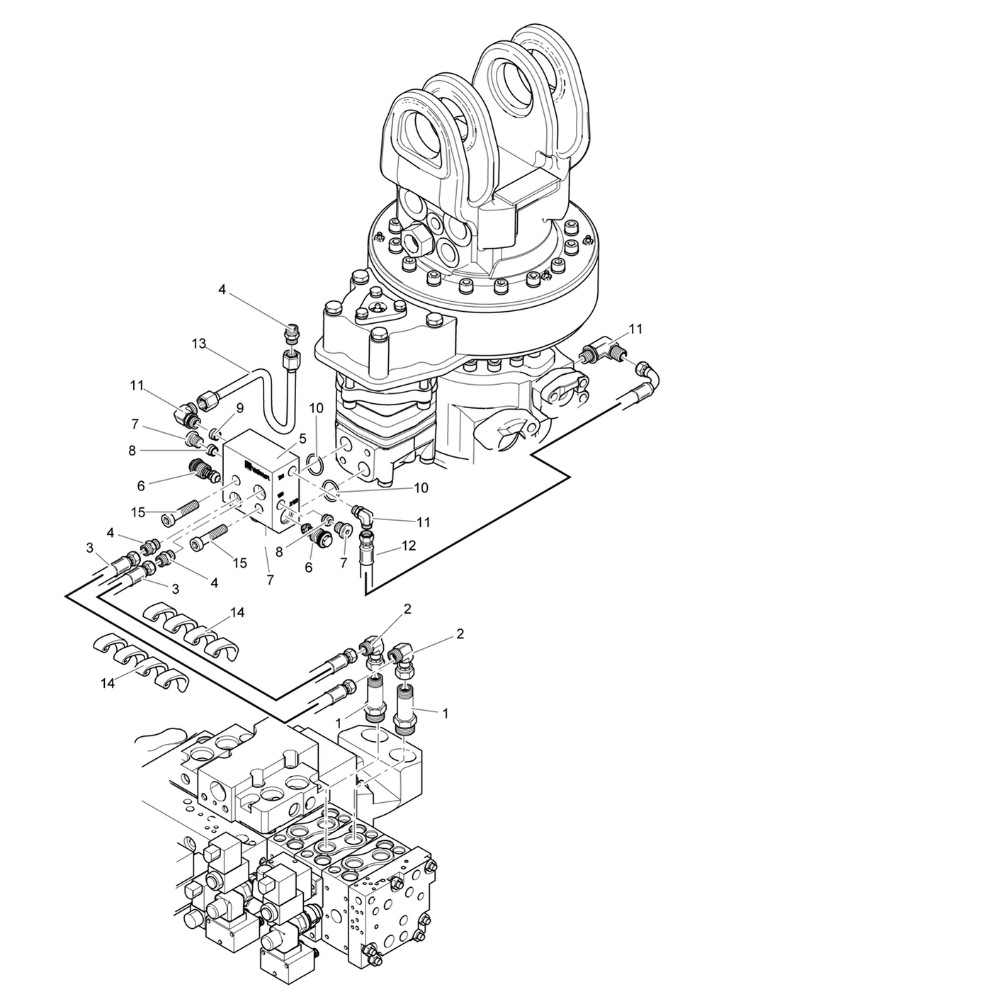 фотография Гидравлический шланг 5072561 от интернет-магазина sp.parts