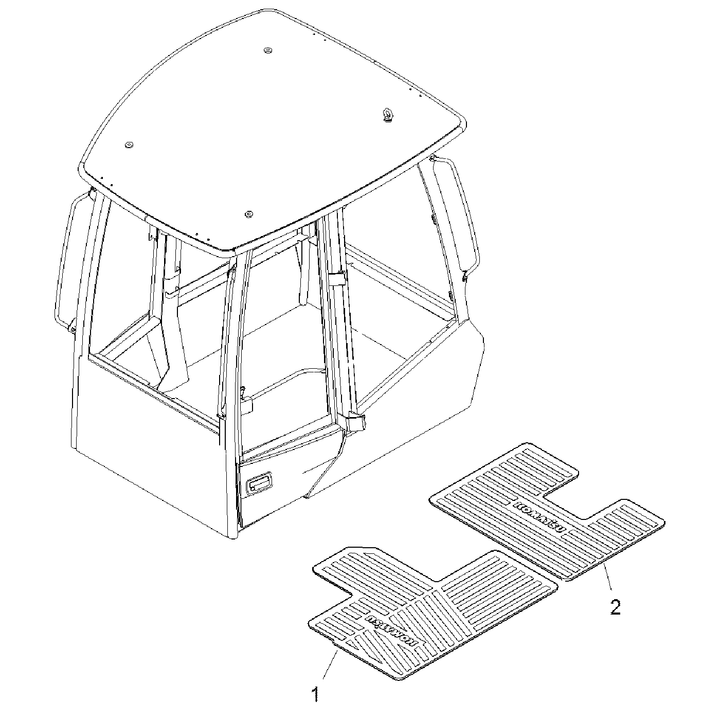 фотография Резиновый коврик 5224326 от интернет-магазина sp.parts