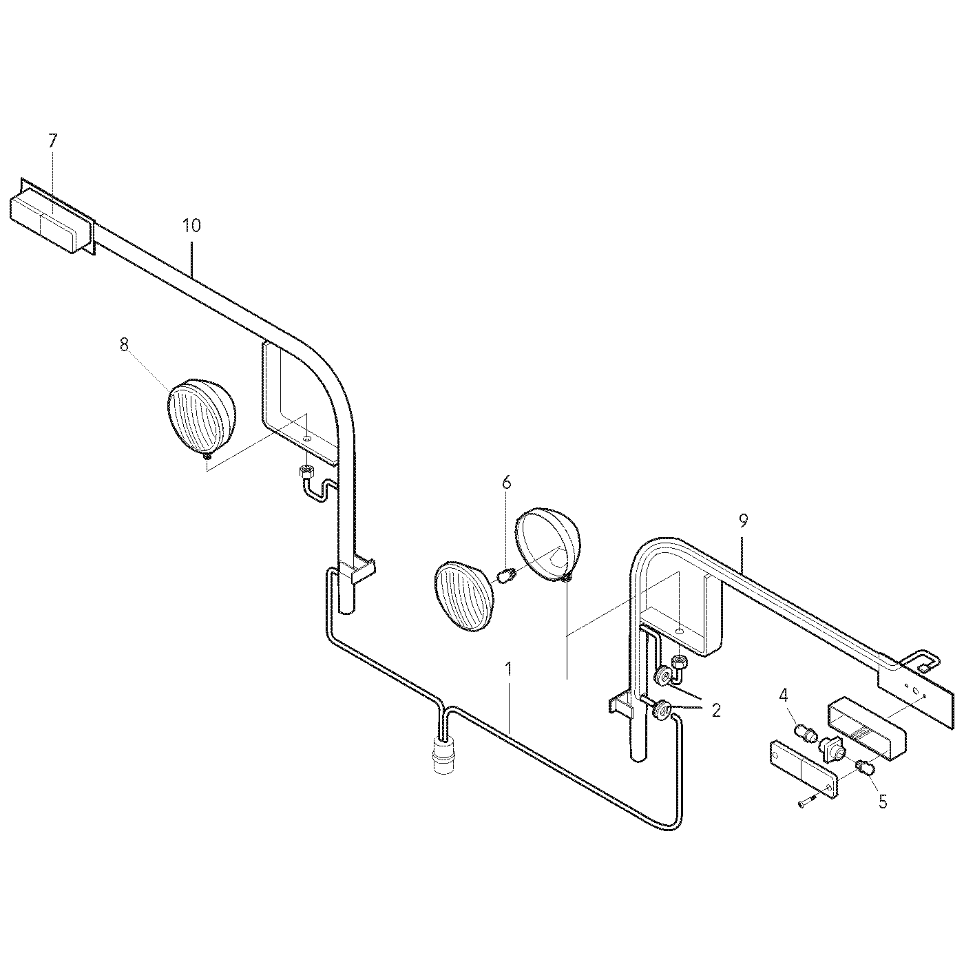 фотография Электрический кабель 5004172 от интернет-магазина sp.parts