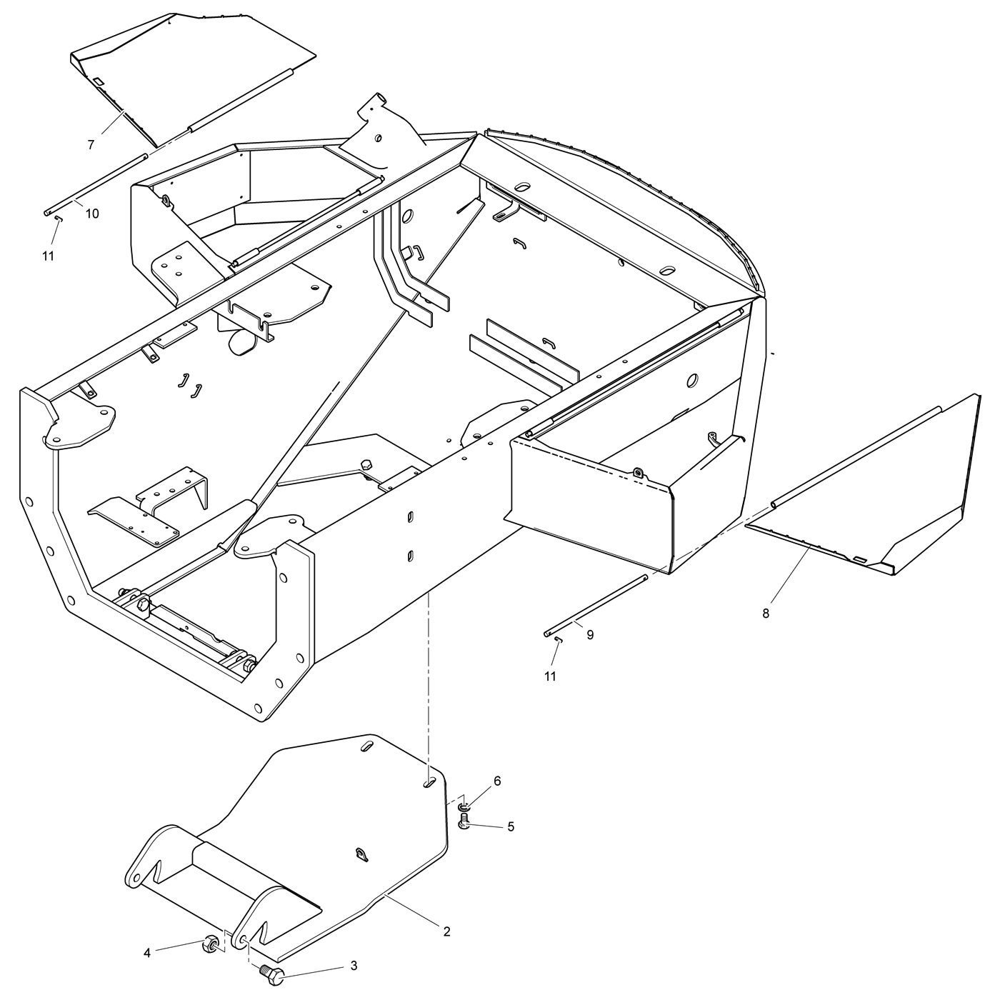 фотография Нижний картер 5091630 от интернет-магазина sp.parts