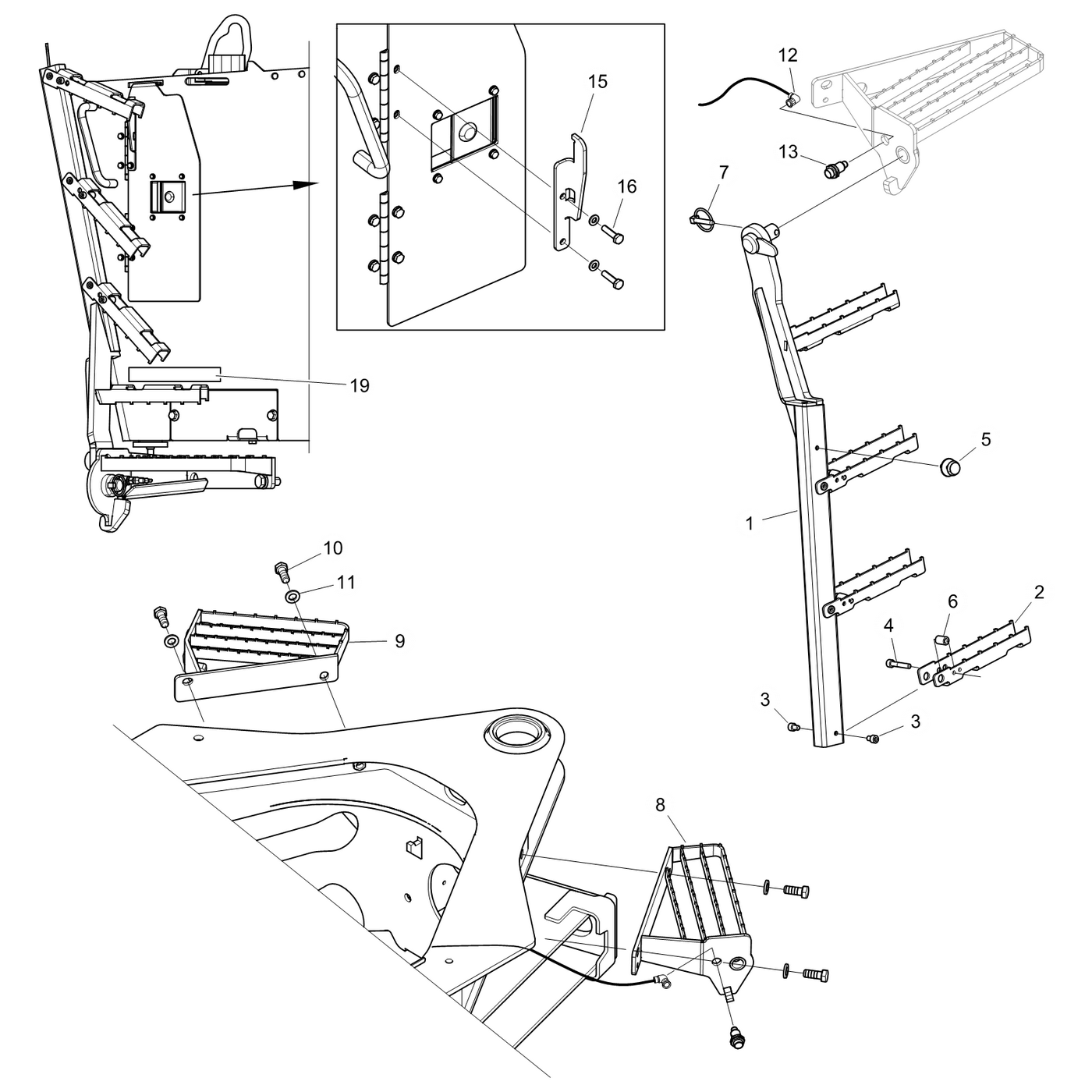 фотография Лестница 5259355 от интернет-магазина sp.parts