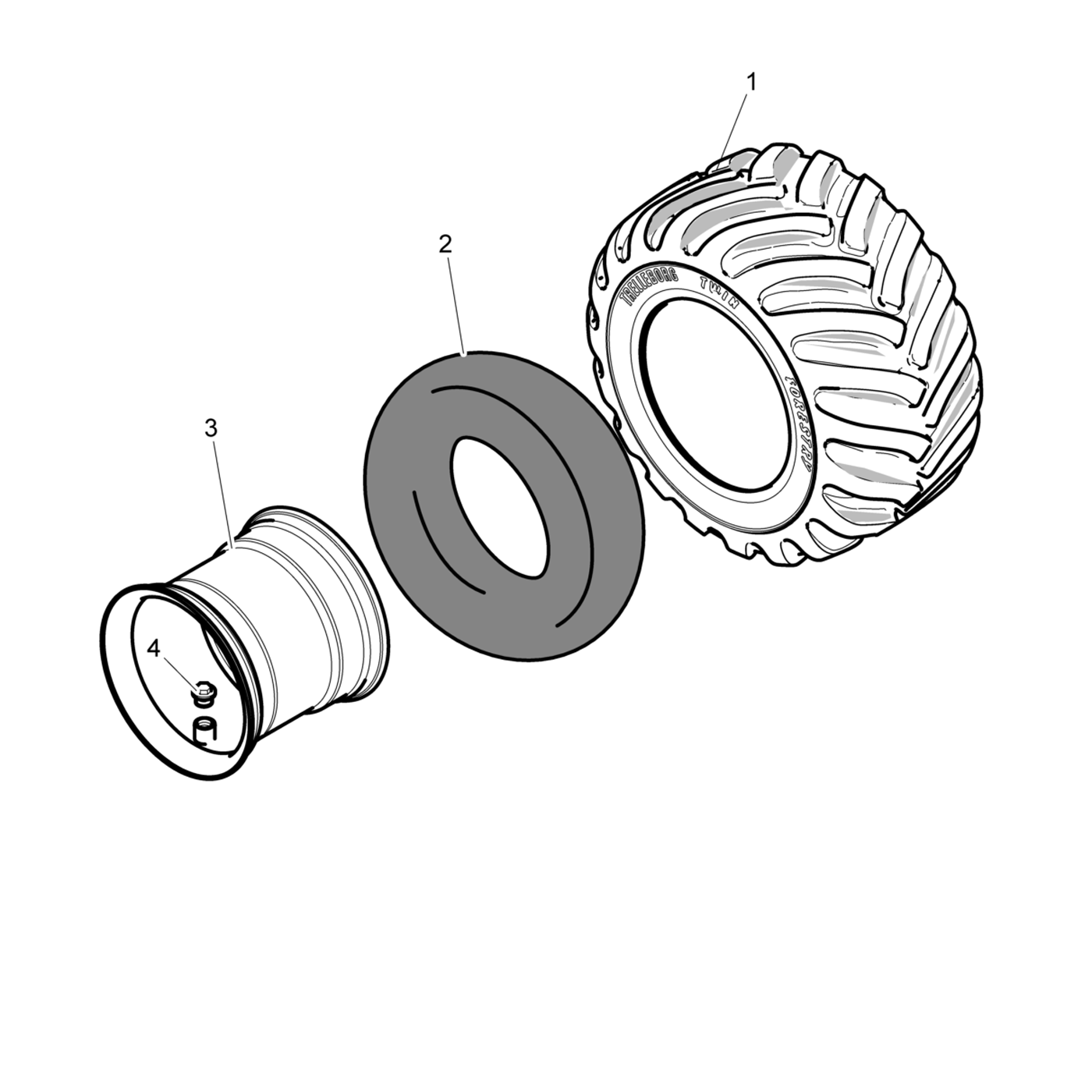 фотография Шина 5195590 от интернет-магазина sp.parts