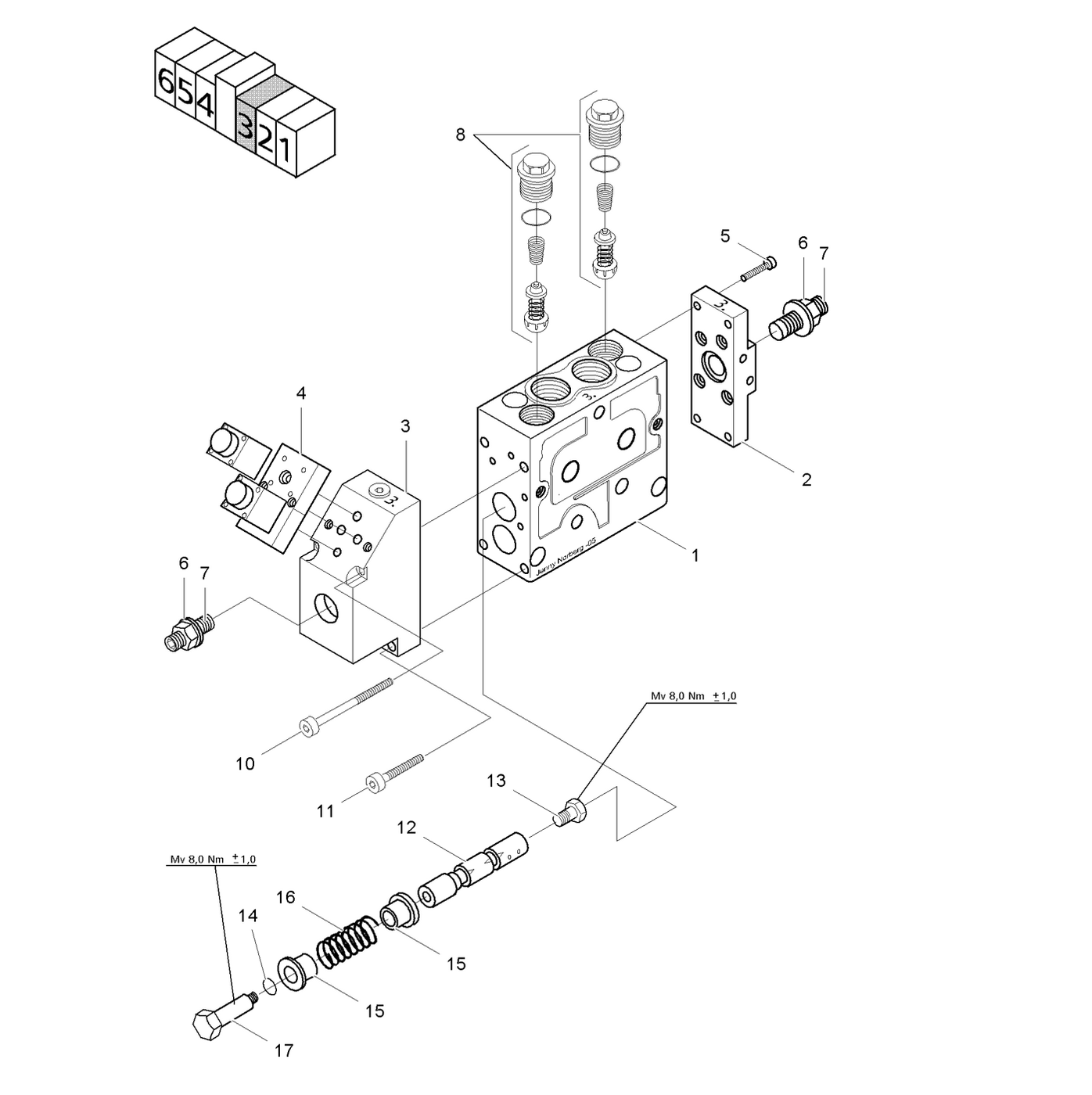 фотография Секция клапана 5071982 от интернет-магазина sp.parts