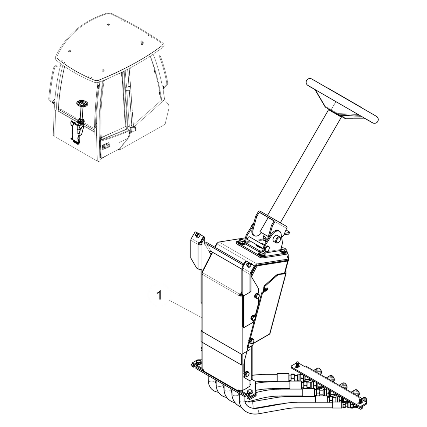 фотография Рулевой кронштейн 5240400 от интернет-магазина sp.parts