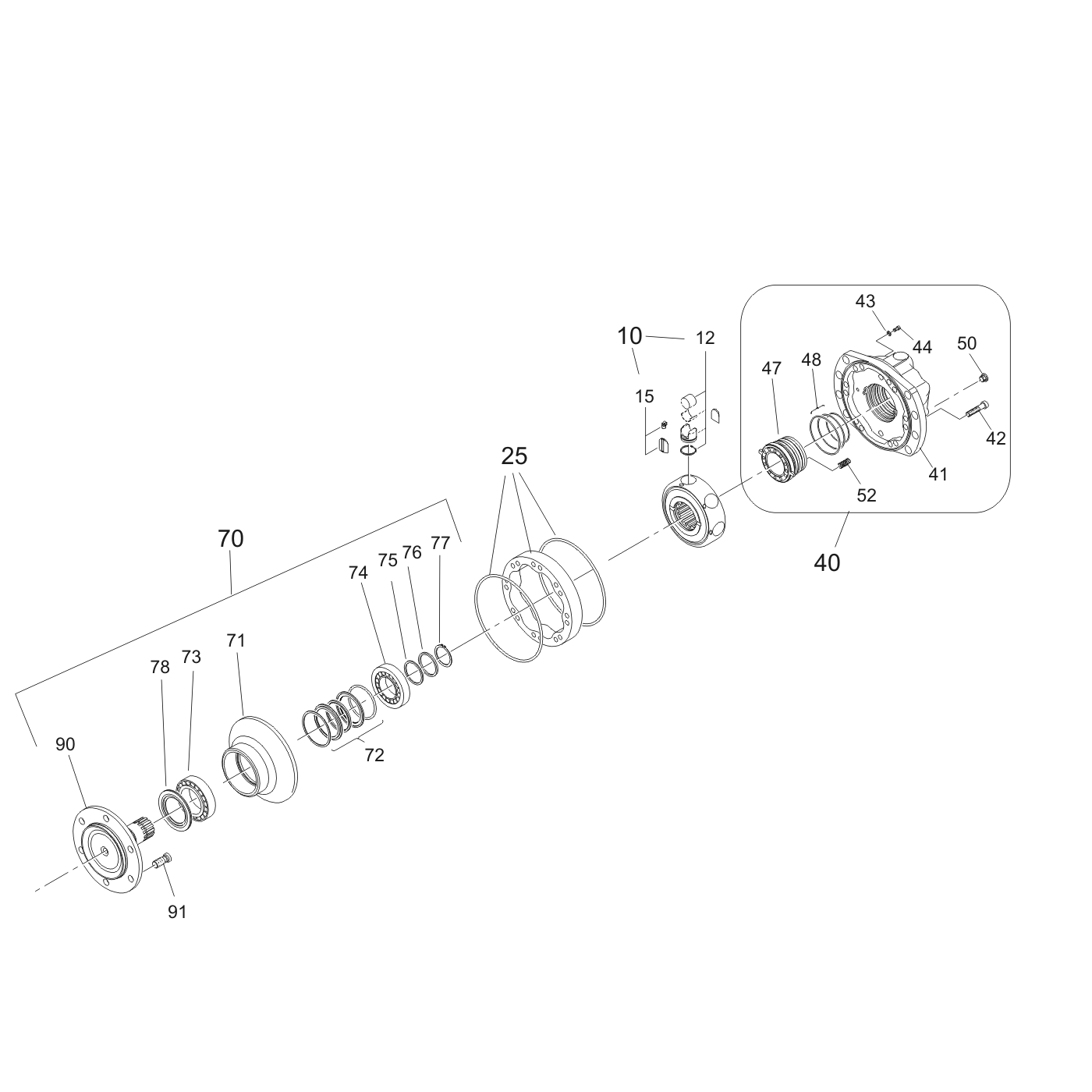 фотография Комплект уплотнений 5083251 от интернет-магазина sp.parts