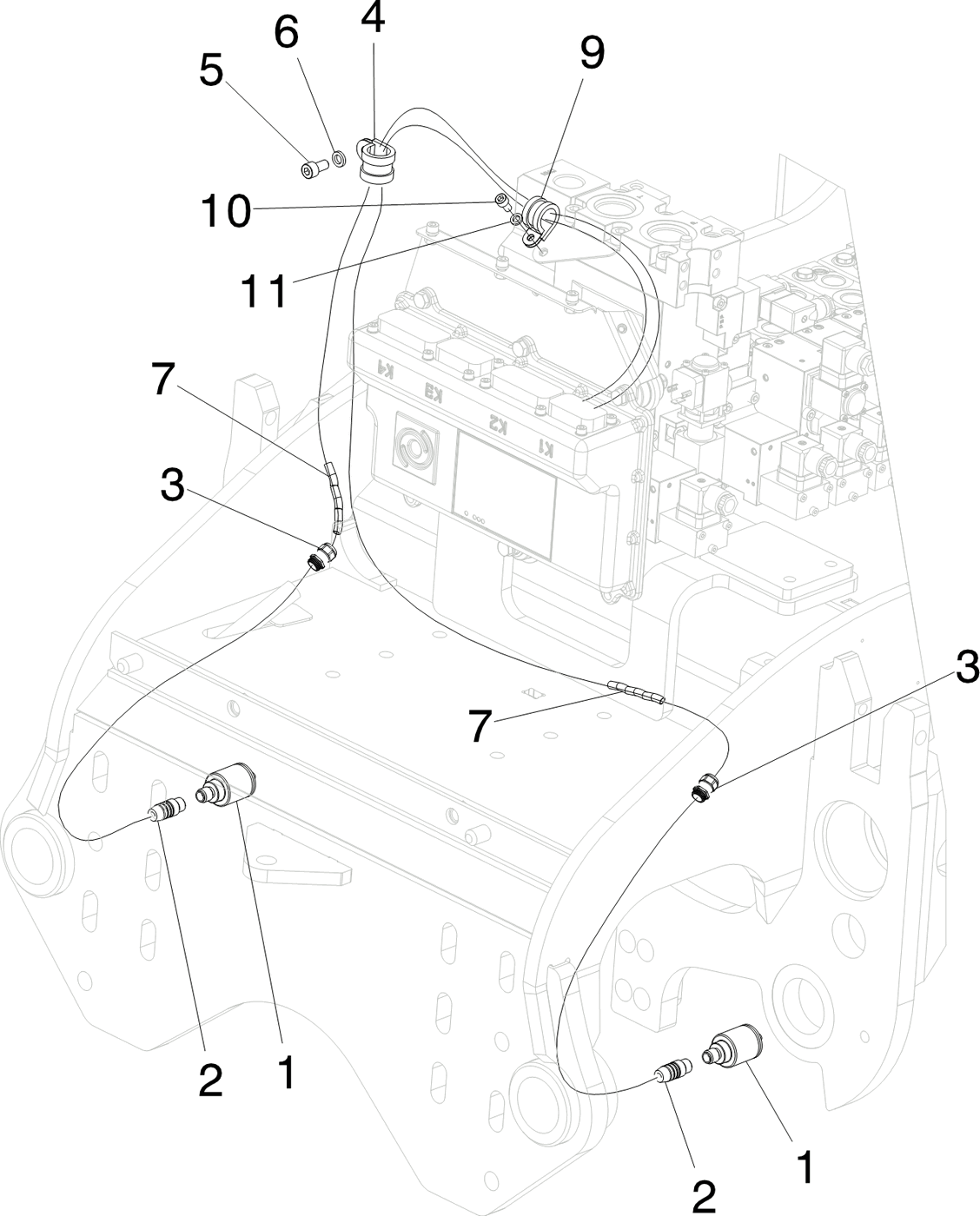 фотография Проводка 5280930 от интернет-магазина sp.parts