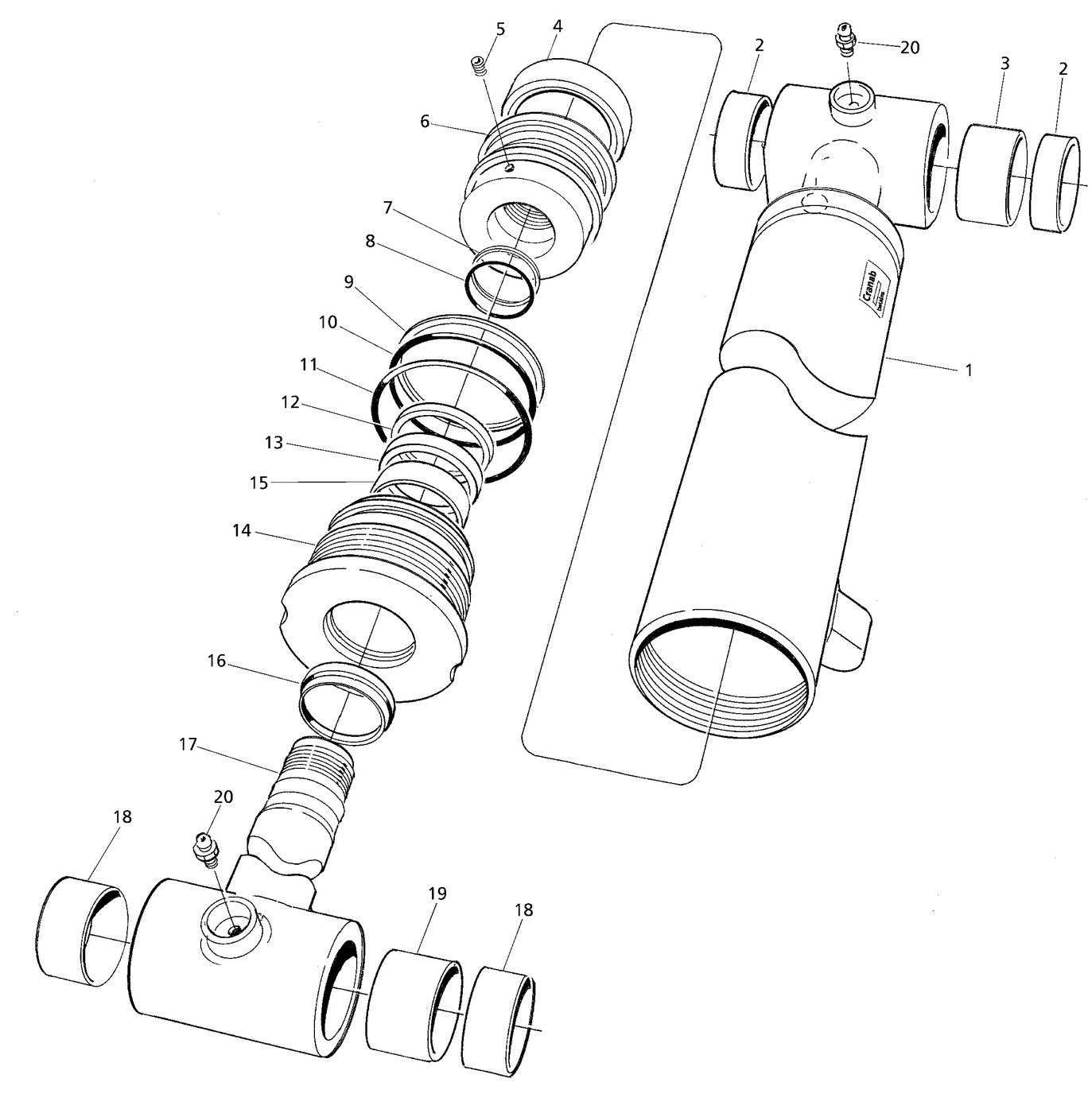 фотография Шток поршня 4620739 от интернет-магазина sp.parts