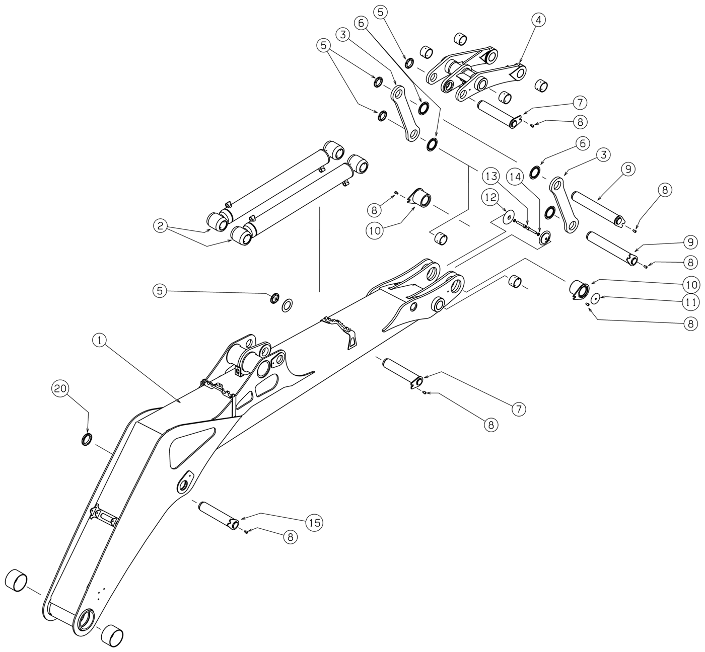 фотография Рычаг 5083325 от интернет-магазина sp.parts