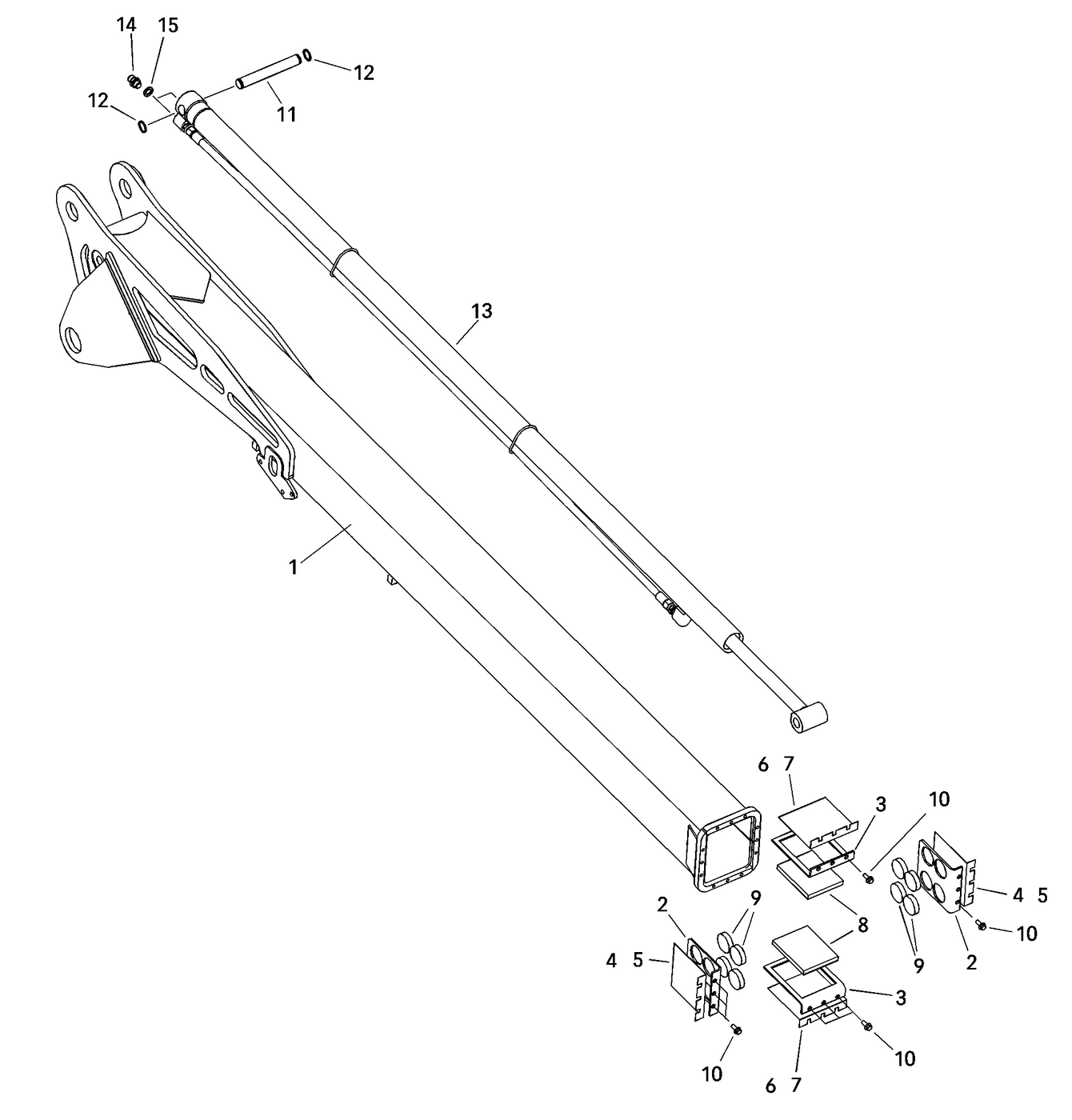 фотография Гидравлический цилиндр 4652525 от интернет-магазина sp.parts