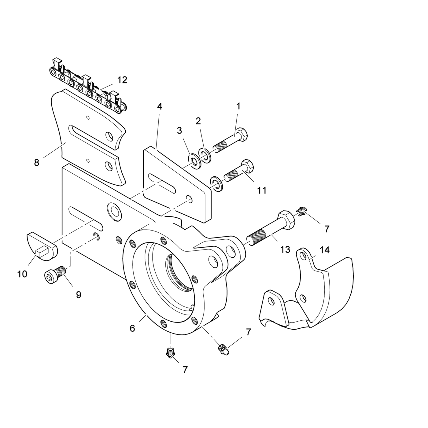 фотография Цепь пилы 5090549 от интернет-магазина sp.parts