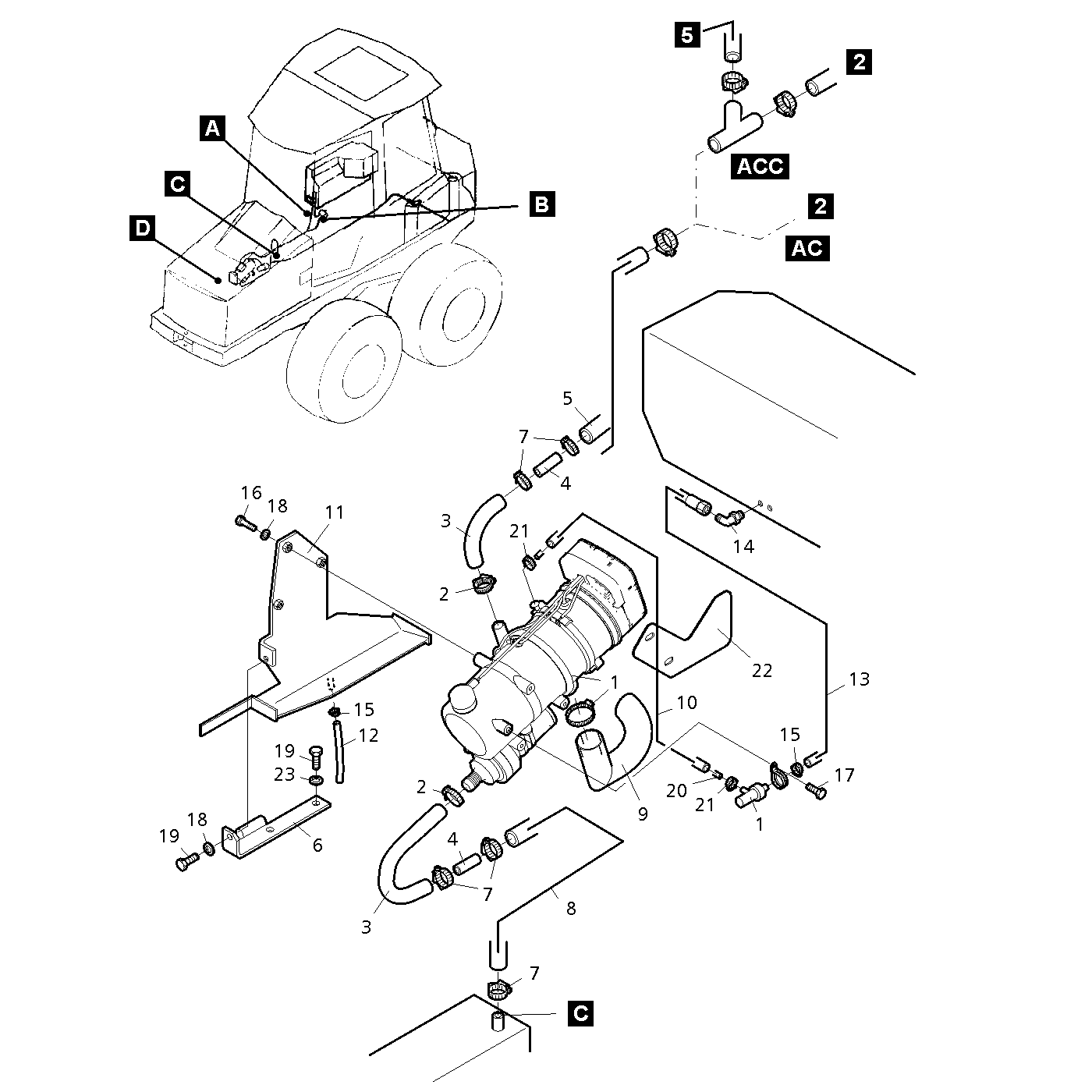 фотография Пластмассовая трубка 5057005 от интернет-магазина sp.parts