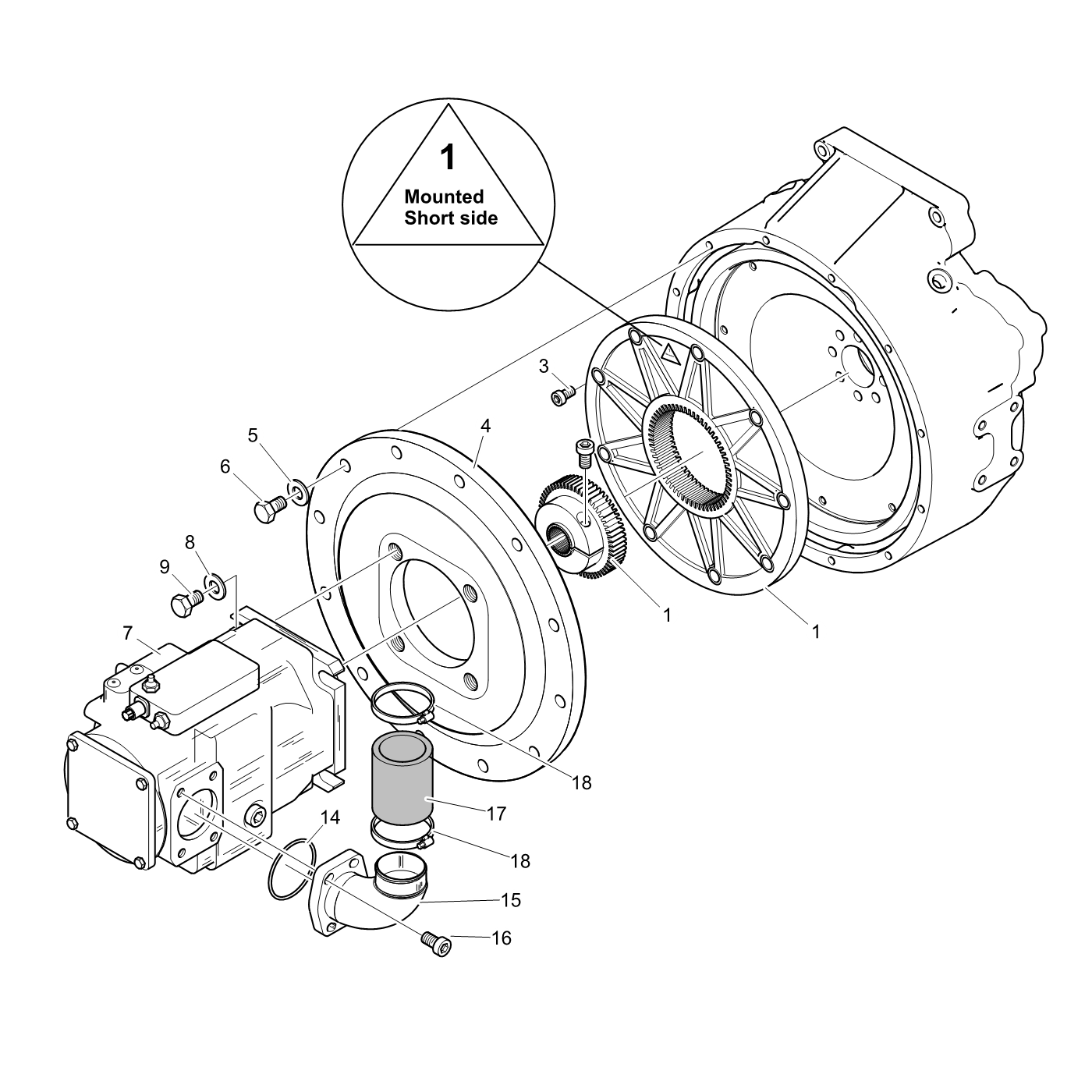 фотография Гидравлический насос 5243900 от интернет-магазина sp.parts