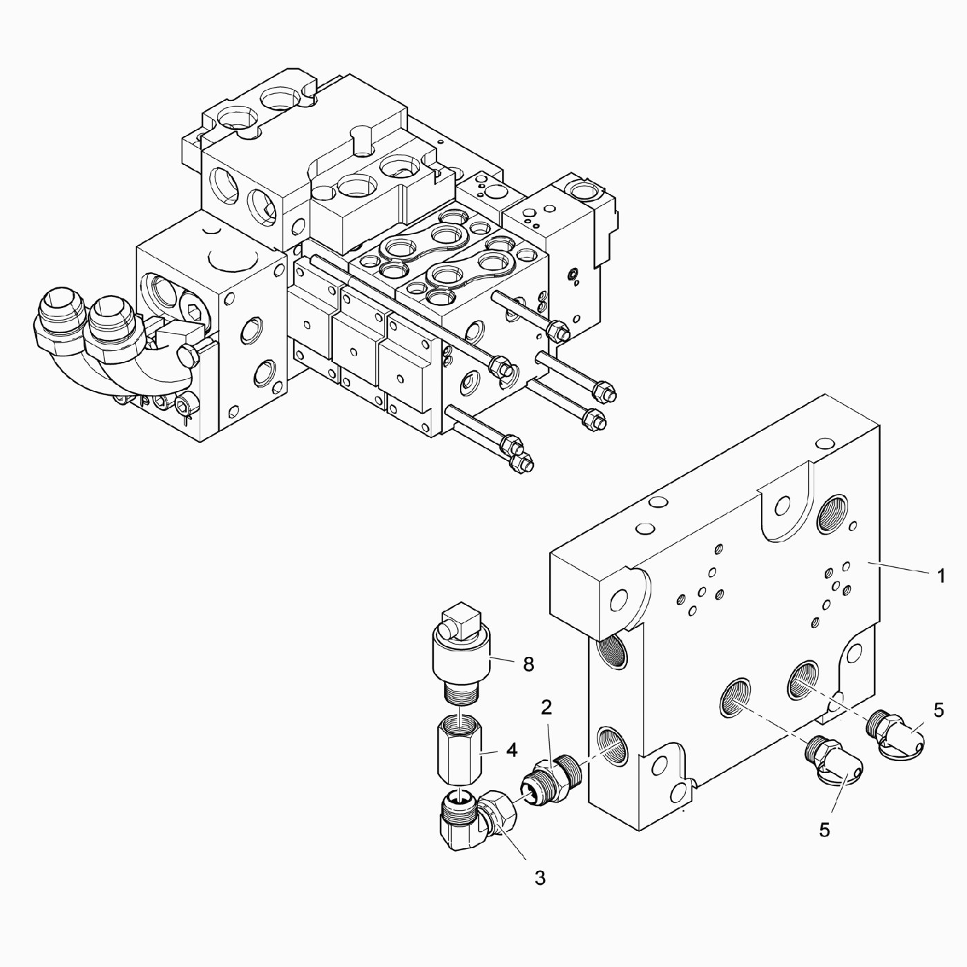 фотография Торцевая секция 5067202 от интернет-магазина sp.parts