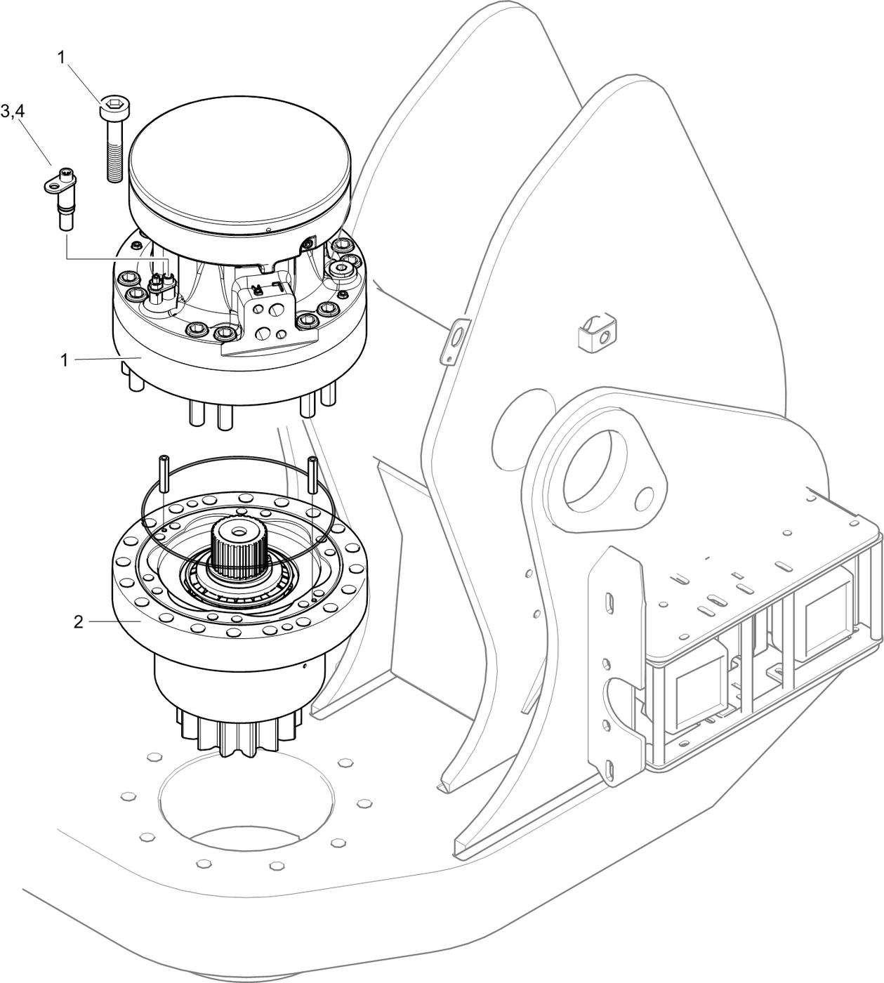 фотография Гидравлический мотор 5253531 от интернет-магазина sp.parts