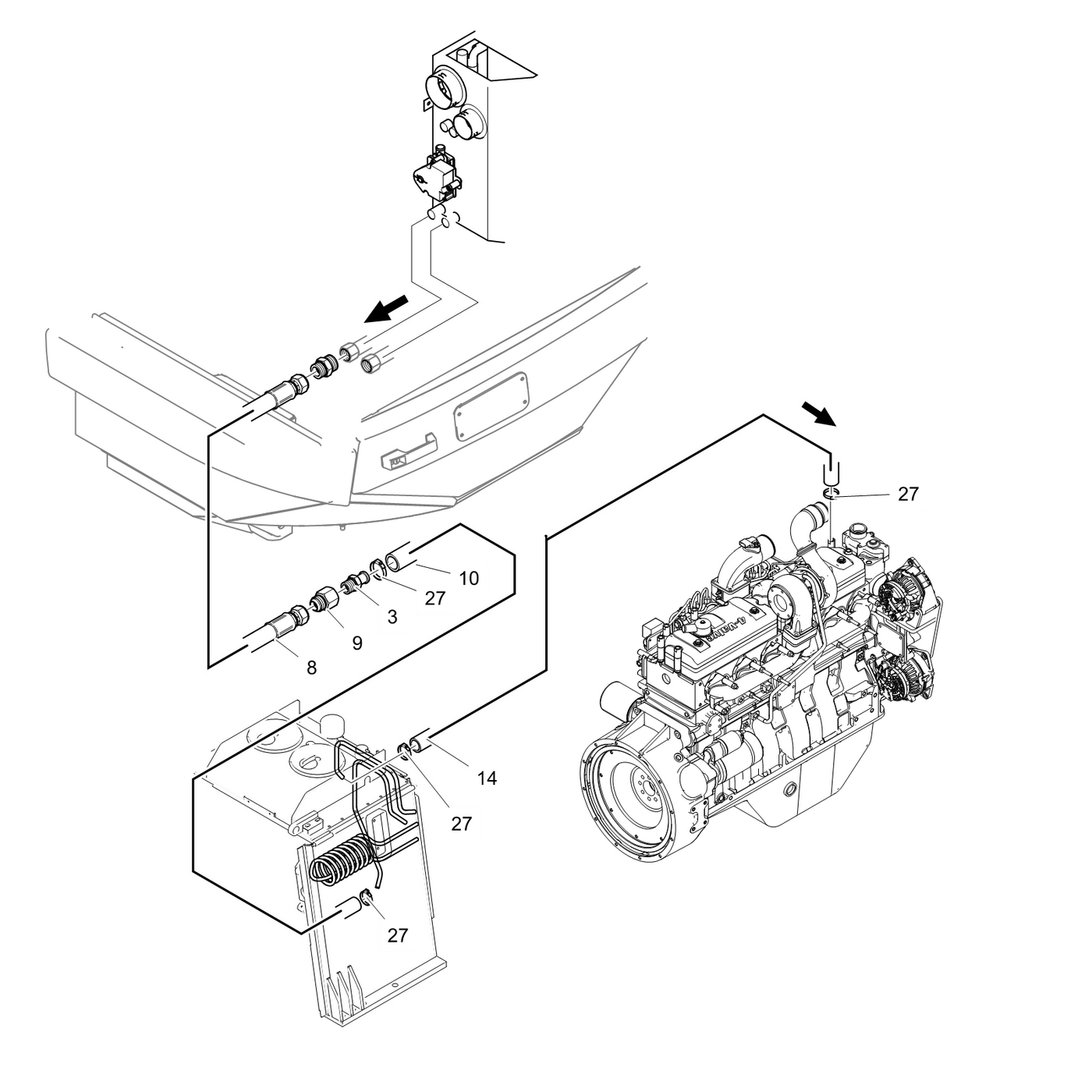 фотография Соединение 5007083 от интернет-магазина sp.parts