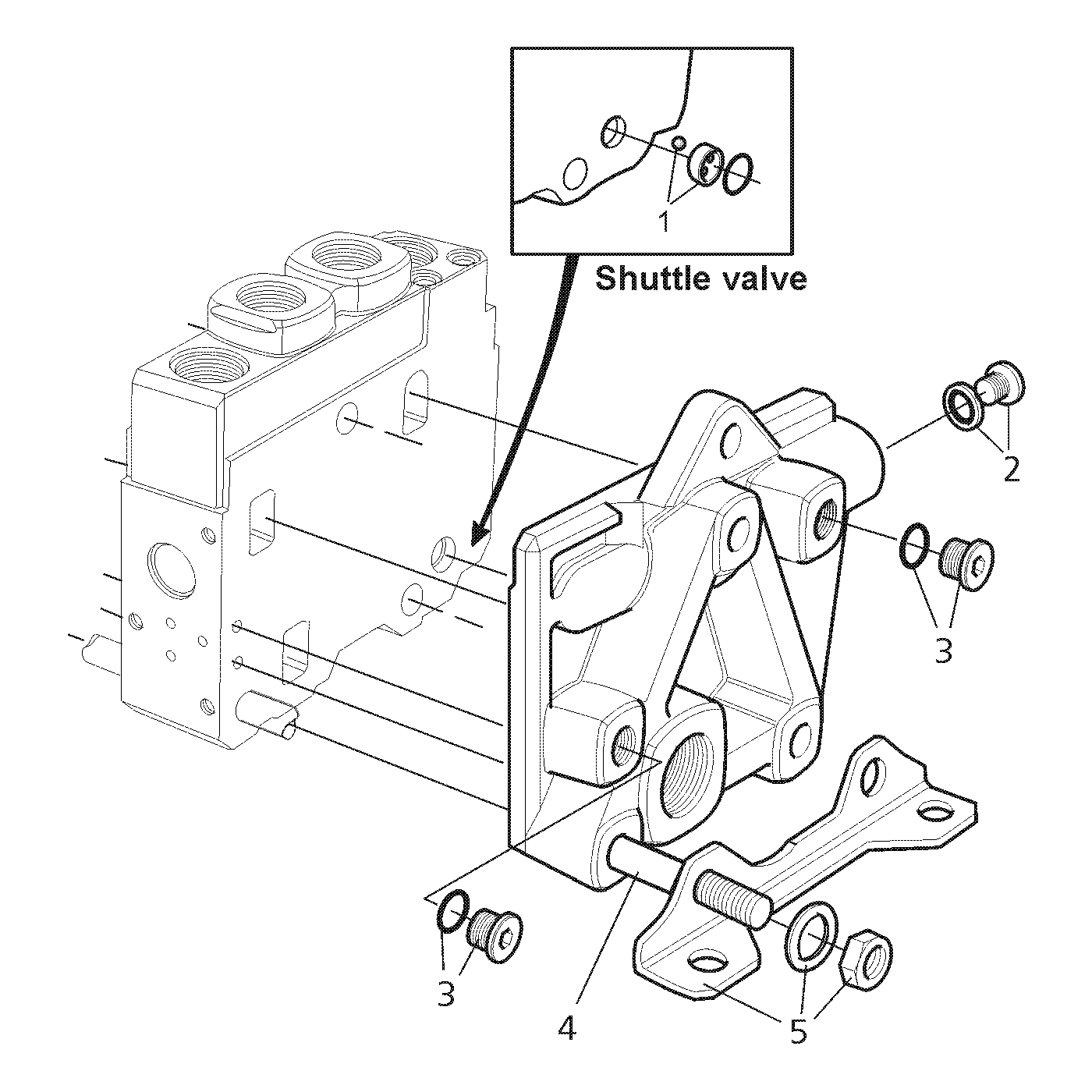 фотография Комплект Главная тяга 5075046 от интернет-магазина sp.parts