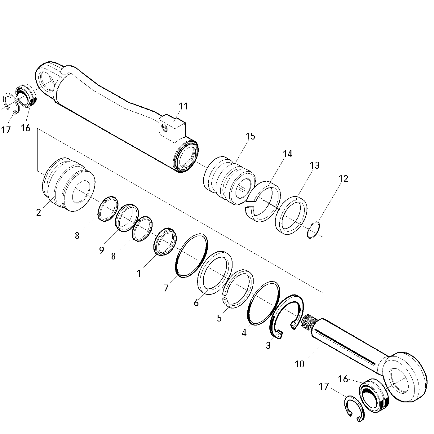 фотография Комплект прокладок 5057587 от интернет-магазина sp.parts