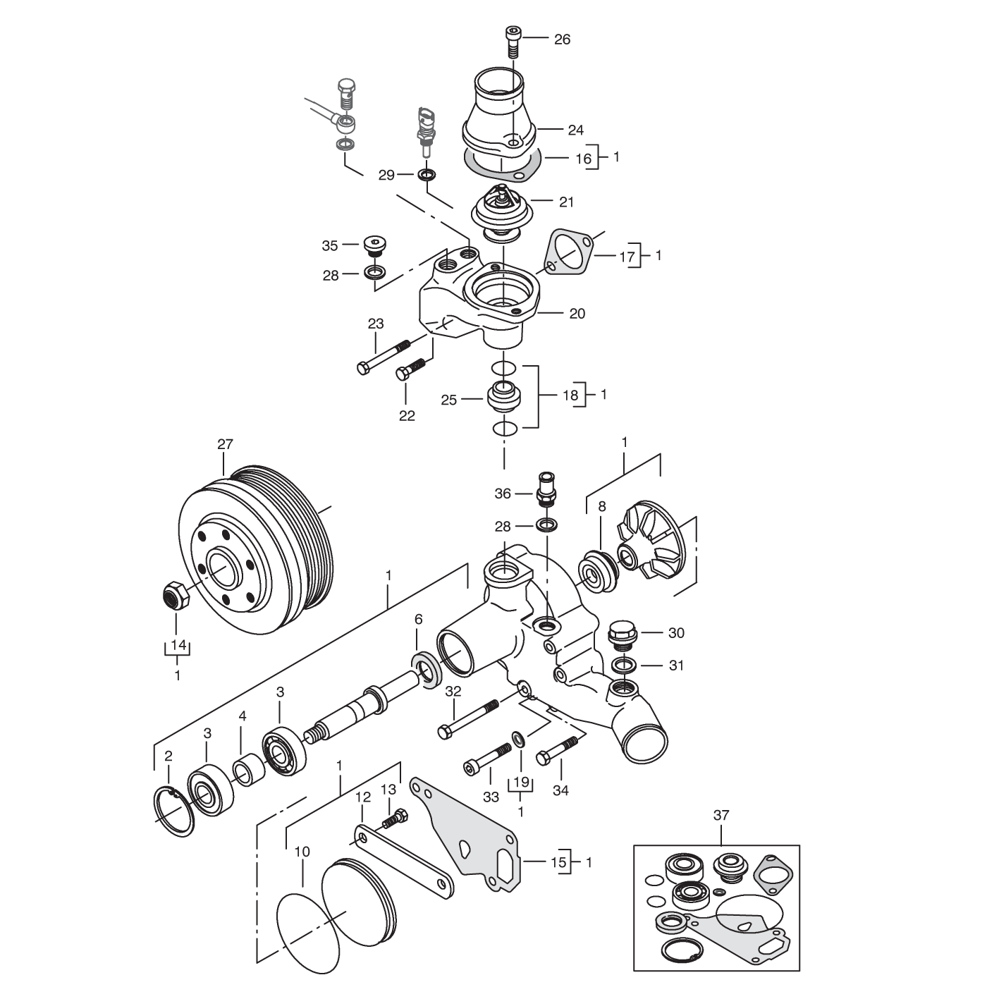 фотография Уплотнение 5207520 от интернет-магазина sp.parts