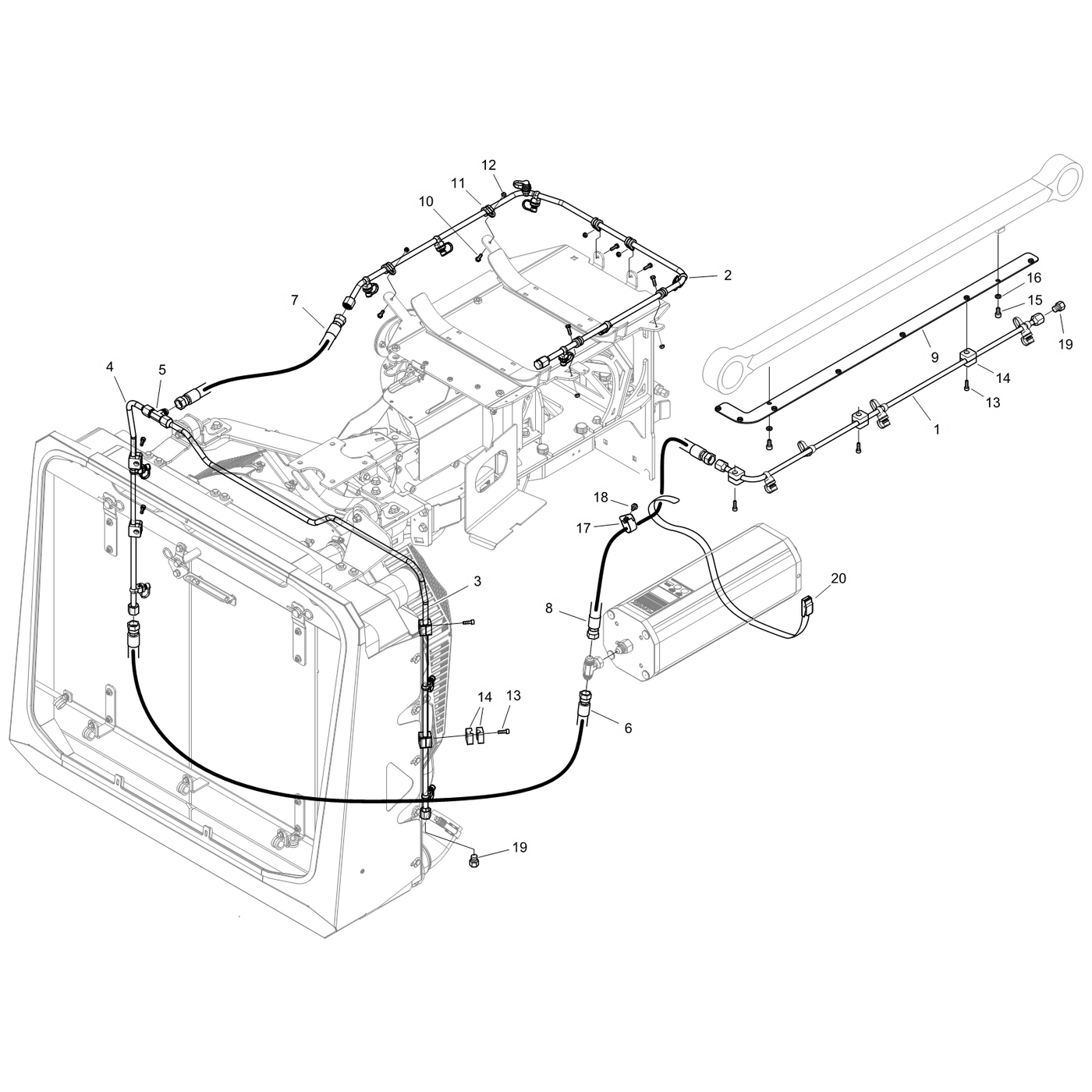 фотография Шланг 5276701 от интернет-магазина sp.parts