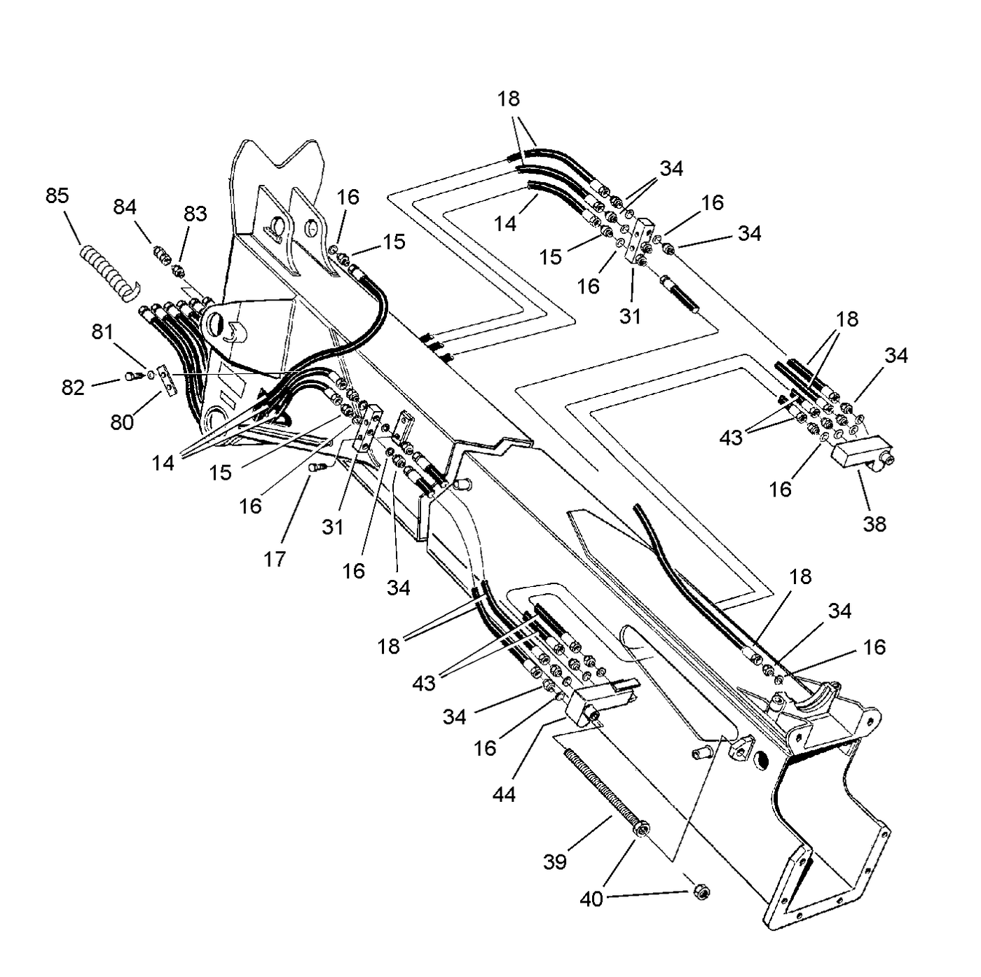 фотография Гидравлический шланг 5072656 от интернет-магазина sp.parts