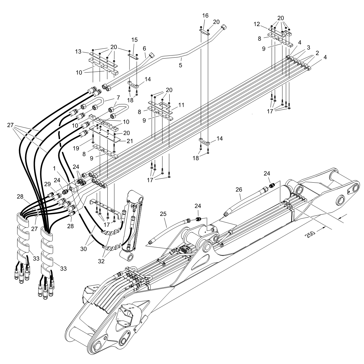 фотография Гидравлическая трубка 5220655 от интернет-магазина sp.parts