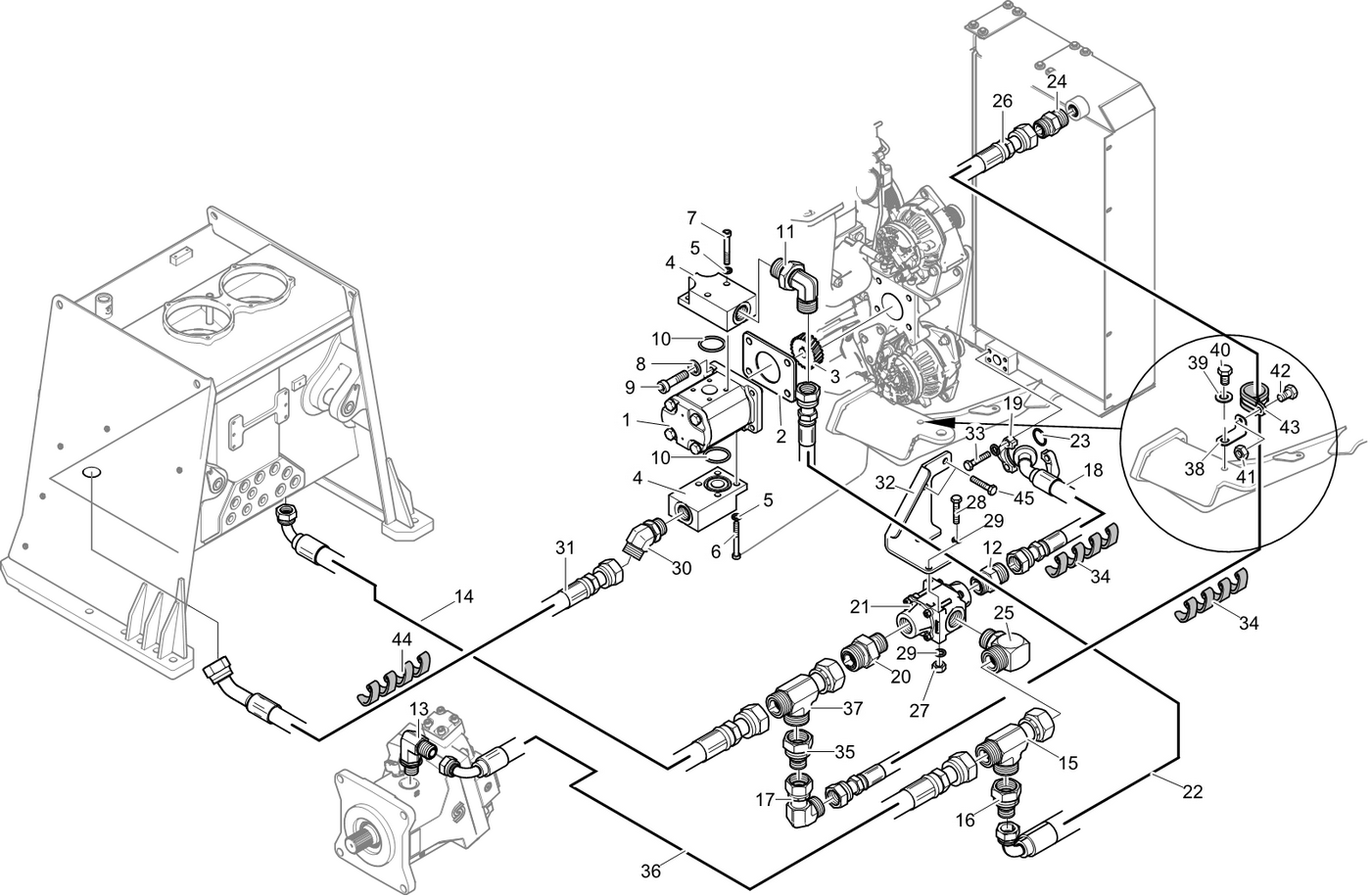 фотография Гидравлический шланг 5257190 от интернет-магазина sp.parts