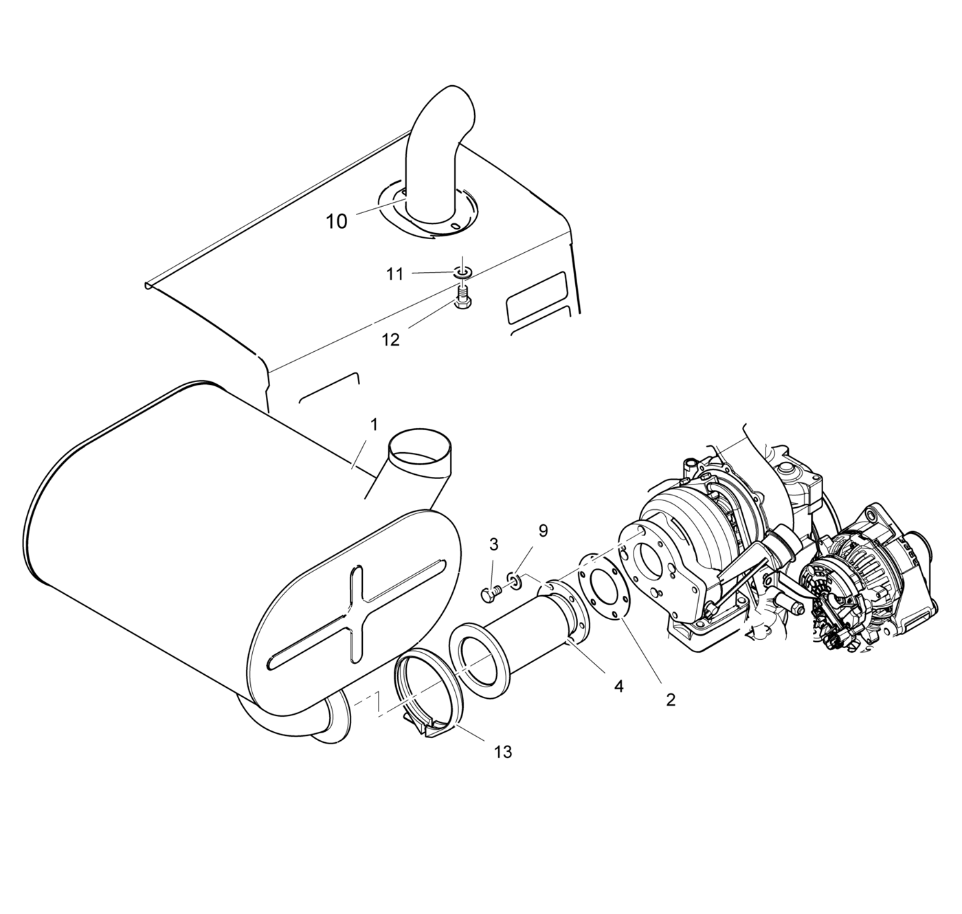 фотография Выхлопной шланг 5224597 от интернет-магазина sp.parts