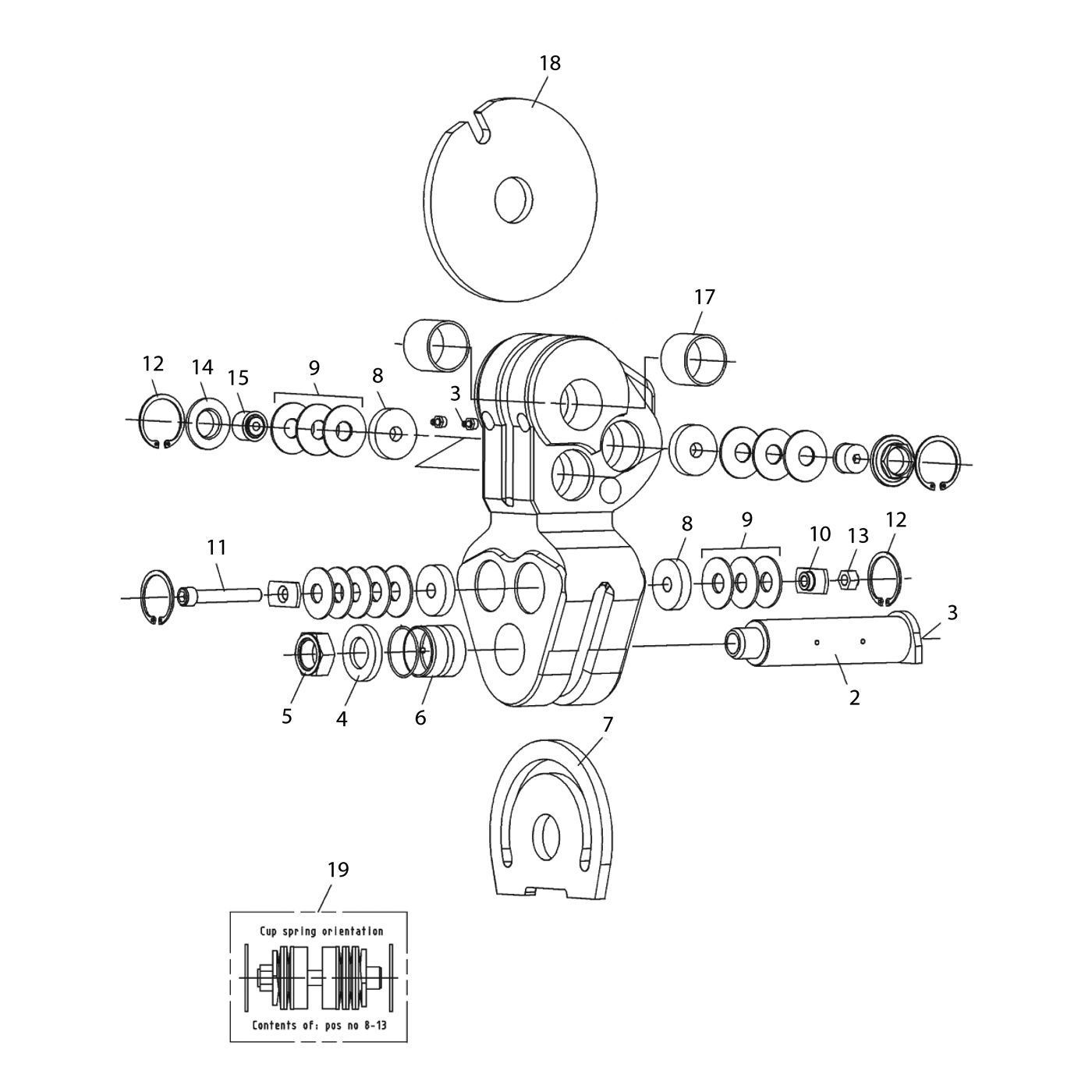 фотография Демпфер поворота 5223385 от интернет-магазина sp.parts