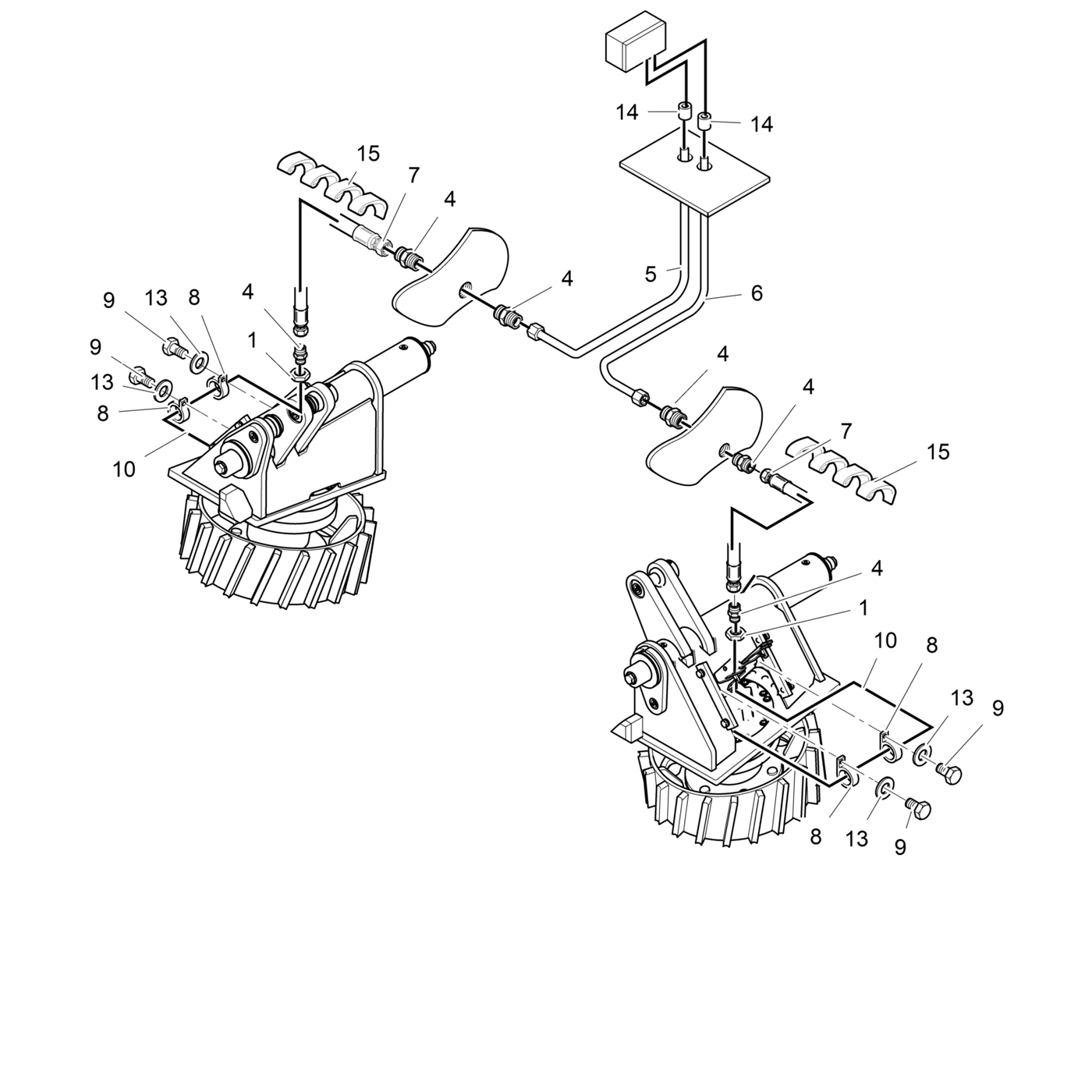 фотография Гидравлический шланг 5075514 от интернет-магазина sp.parts