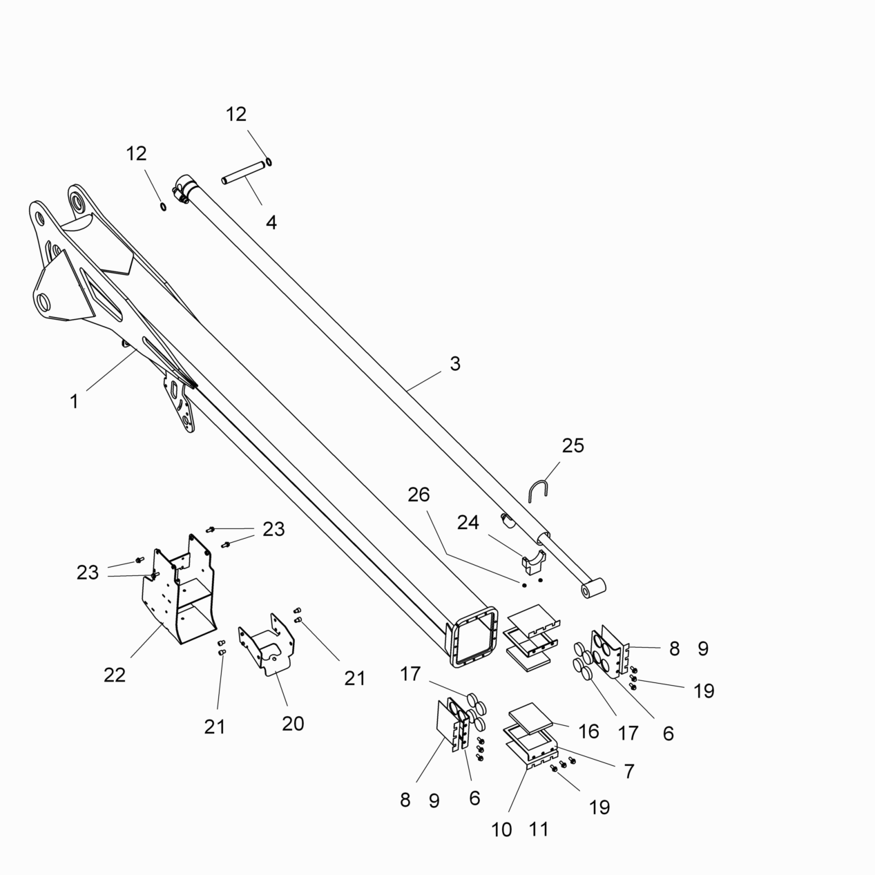 фотография Рычаг 5079401 от интернет-магазина sp.parts