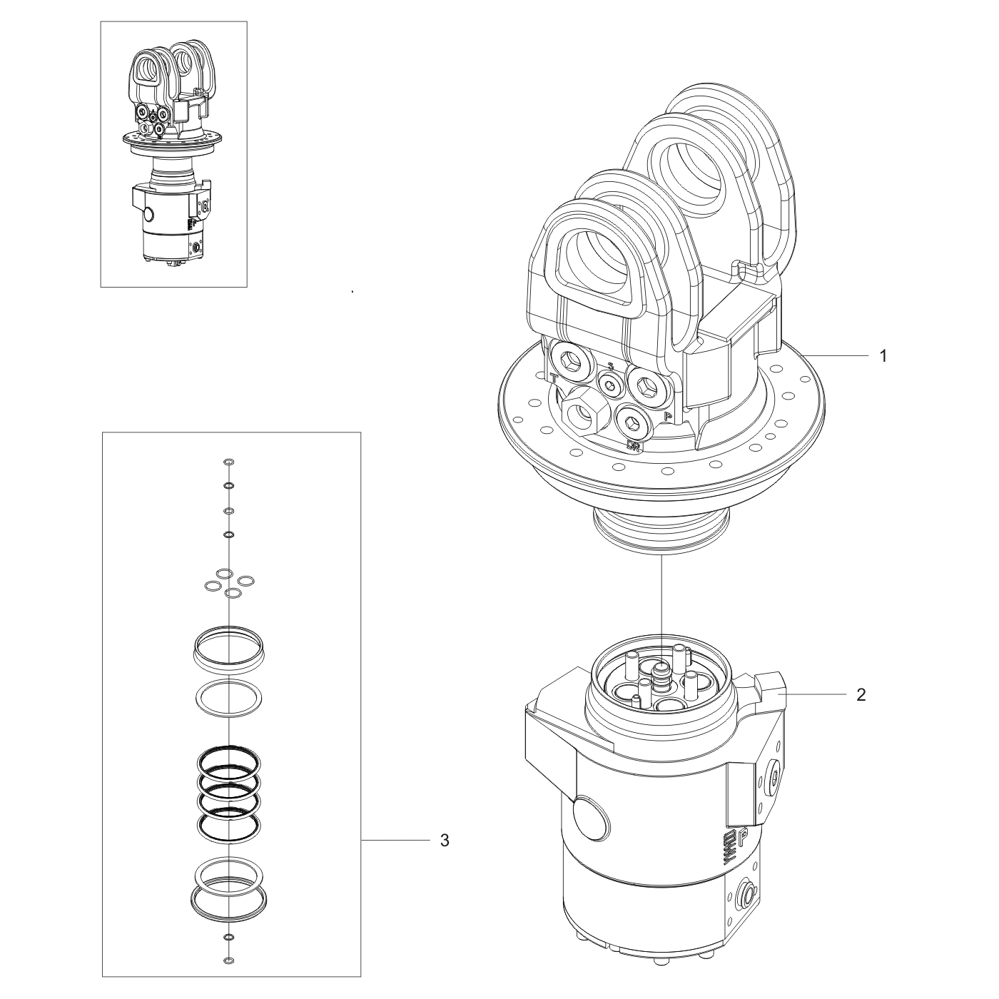 фотография Комплект уплотнений 5199112 от интернет-магазина sp.parts