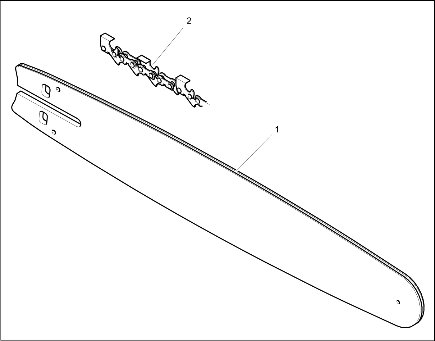 фотография Стержень пилы 5255452 от интернет-магазина sp.parts