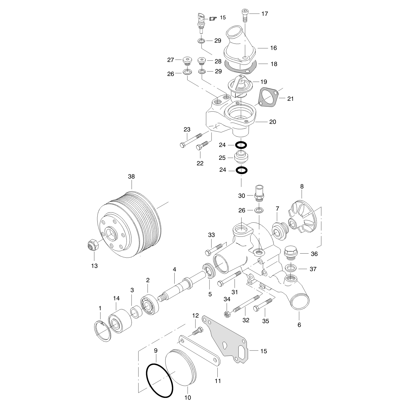 фотография Болт 955305 от интернет-магазина sp.parts