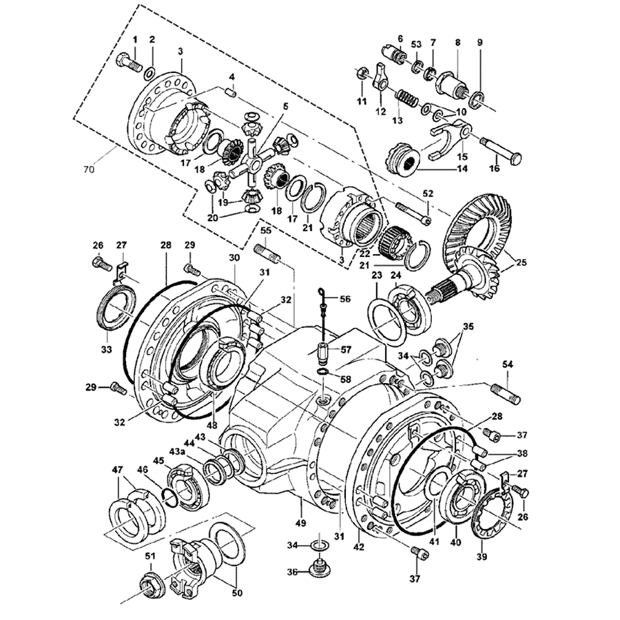 фотография Дифференциал 5052661 от интернет-магазина sp.parts