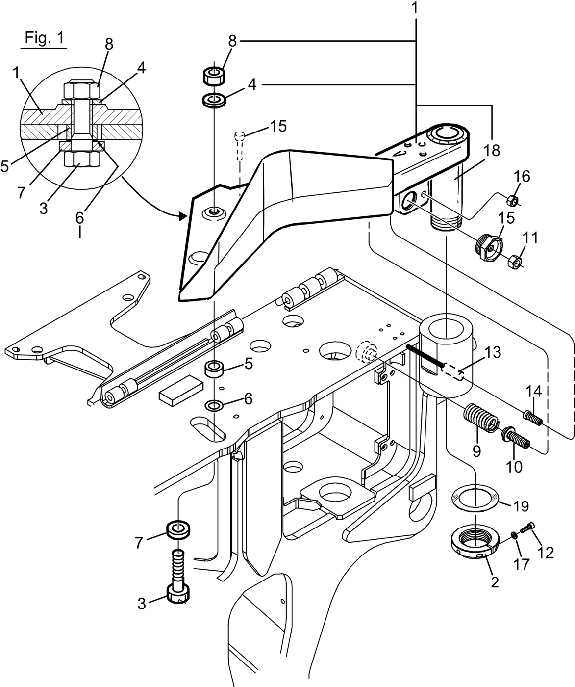 фотография Гайка 5244039 от интернет-магазина sp.parts