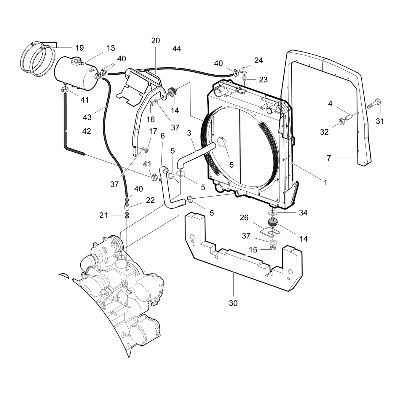 фотография Труба 5040290 от интернет-магазина sp.parts