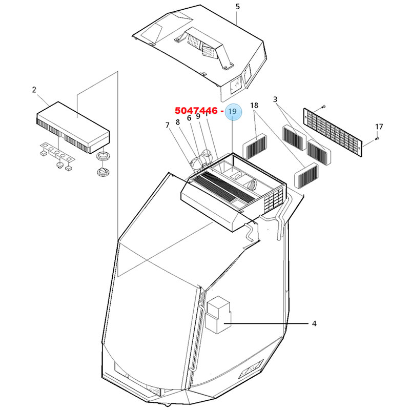 фотография Вентилятор 5091513 от интернет-магазина sp.parts