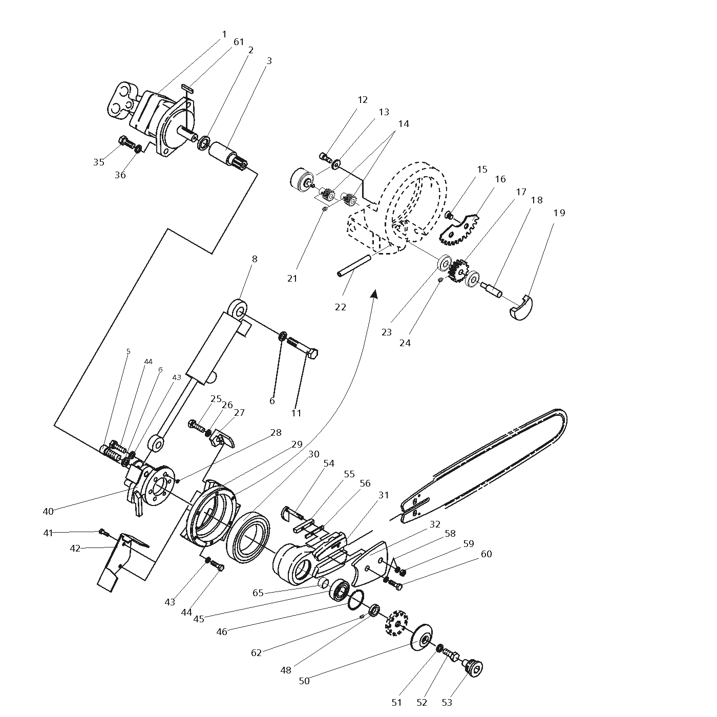 фотография Зажим стержня пилы 5005190 от интернет-магазина sp.parts